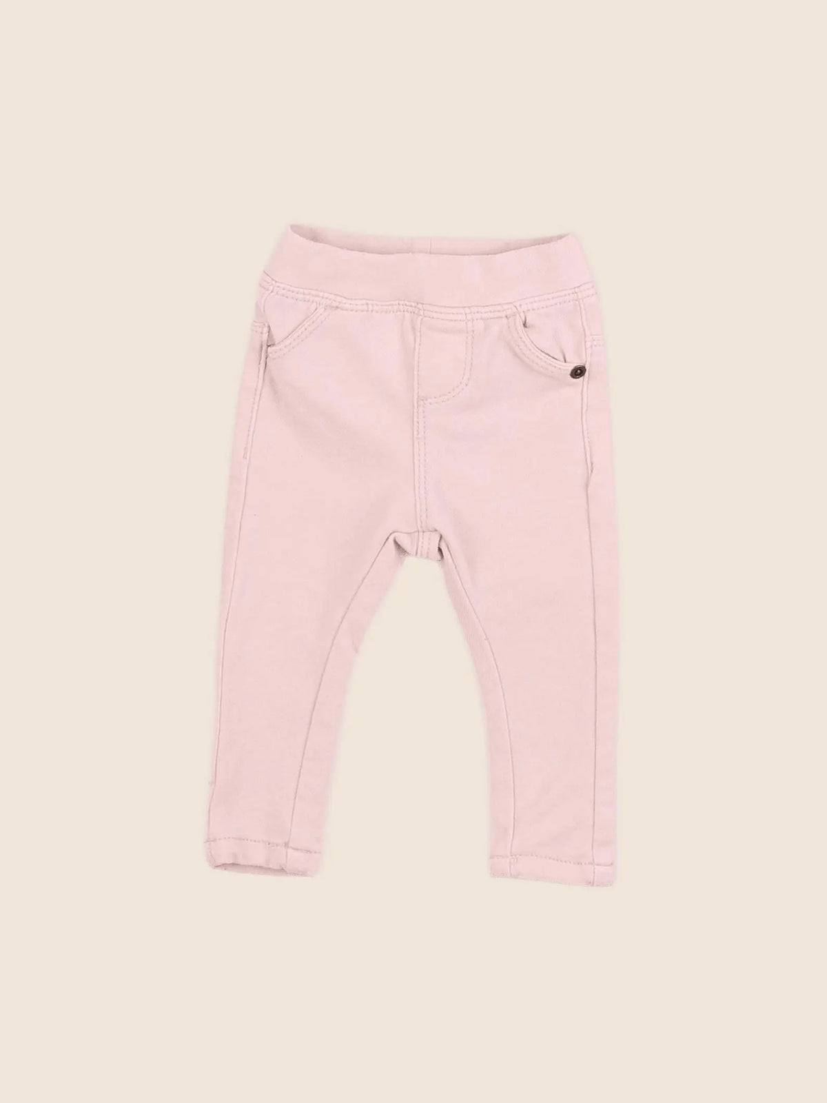 Vertbaudet - jegging rose - 3 mois