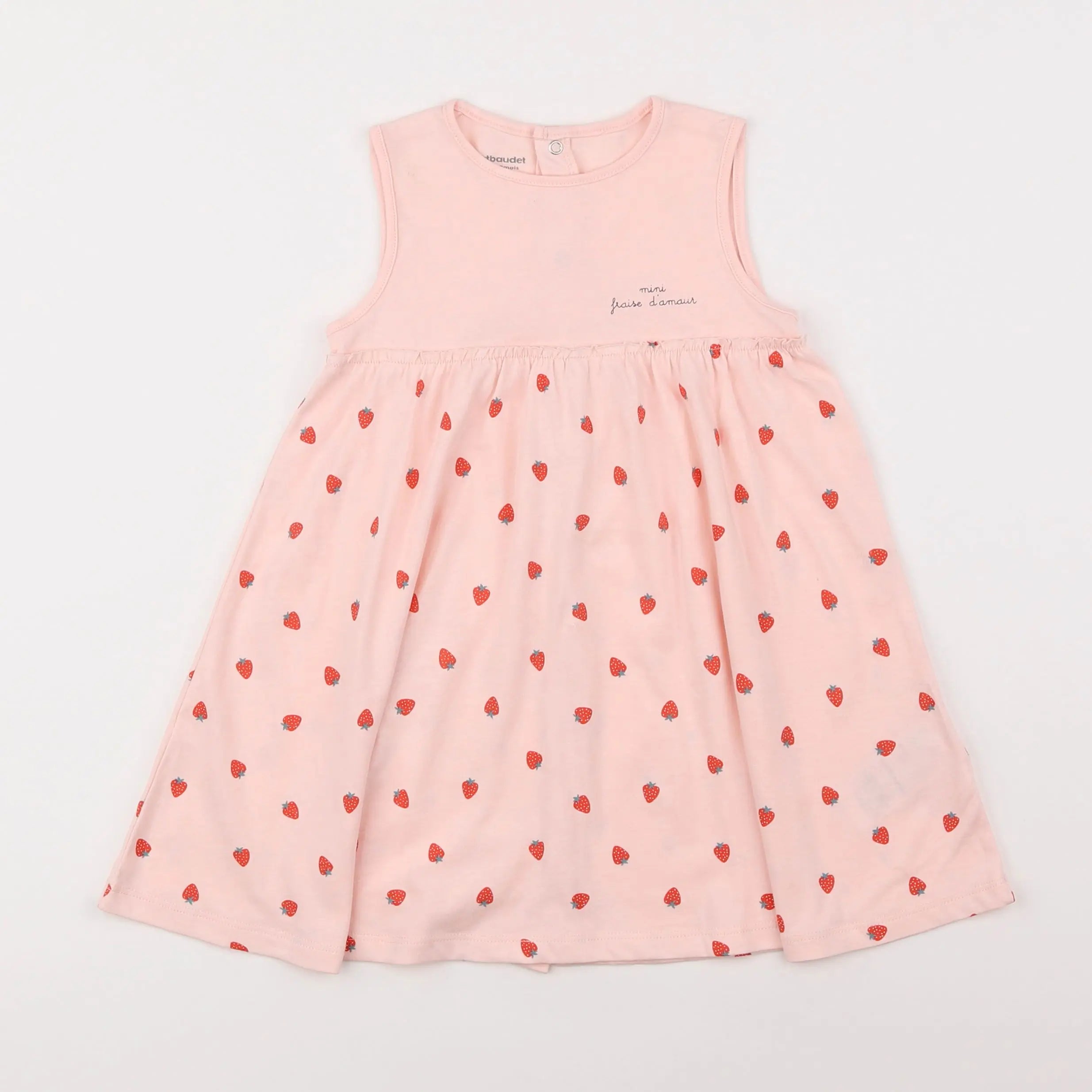 Vertbaudet - robe rose - 18 mois