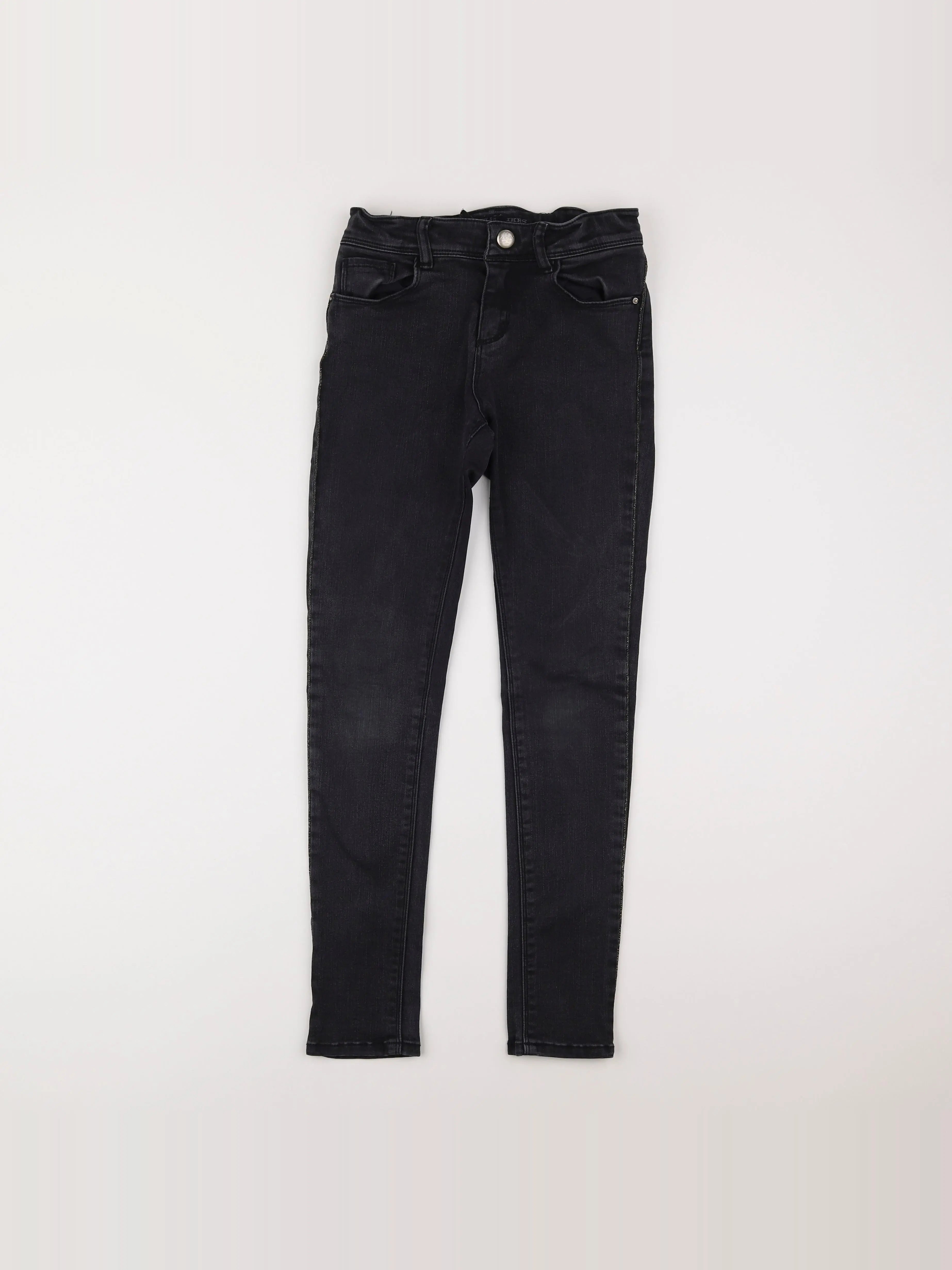 IKKS - jean gris - 10 ans