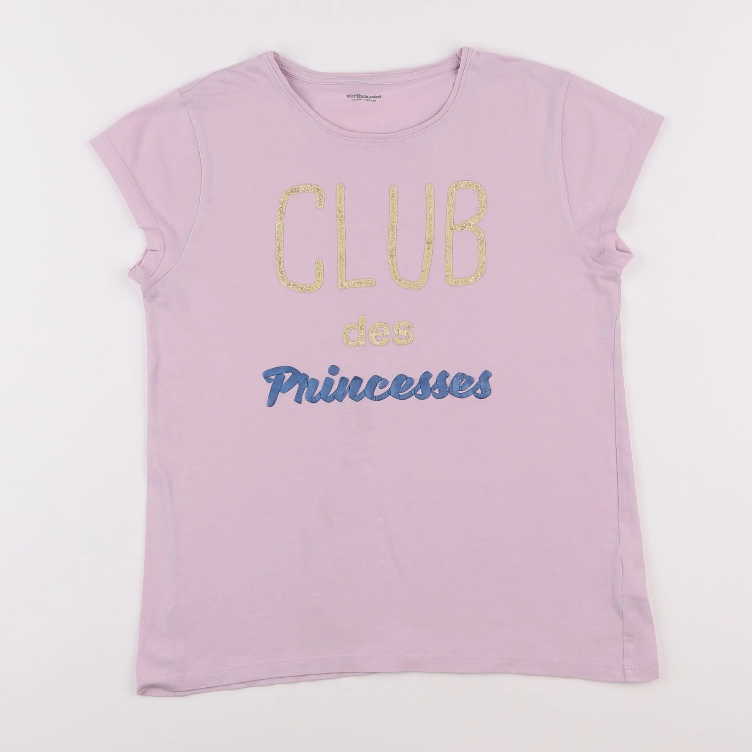 Vertbaudet - tee-shirt rose - 12 ans