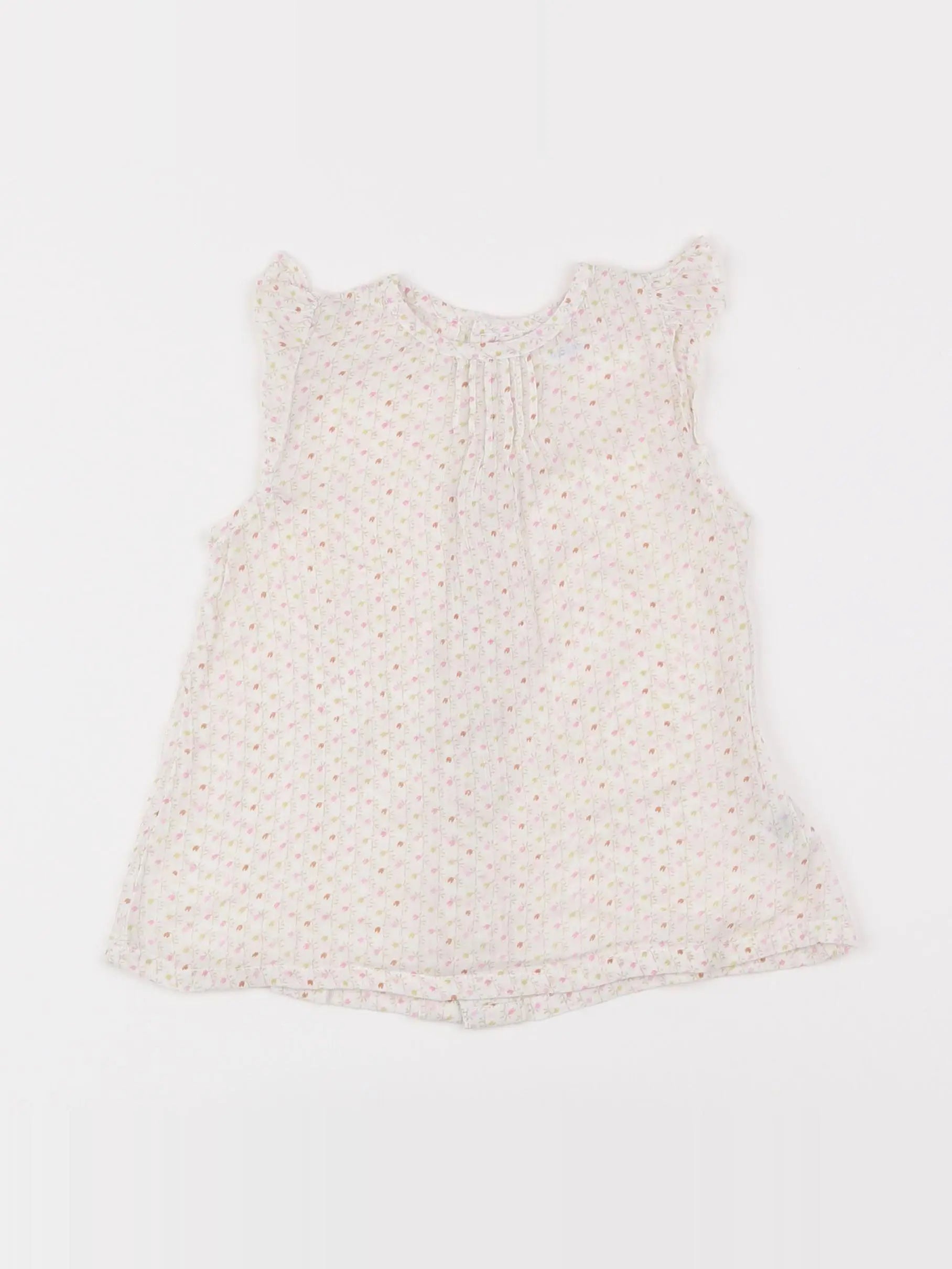 Boutchou - blouse blanc - 18 mois
