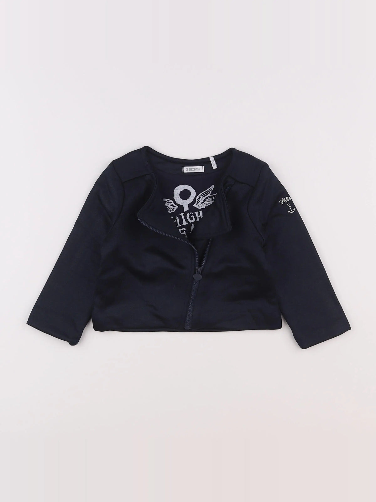 IKKS - veste bleu - 2 ans