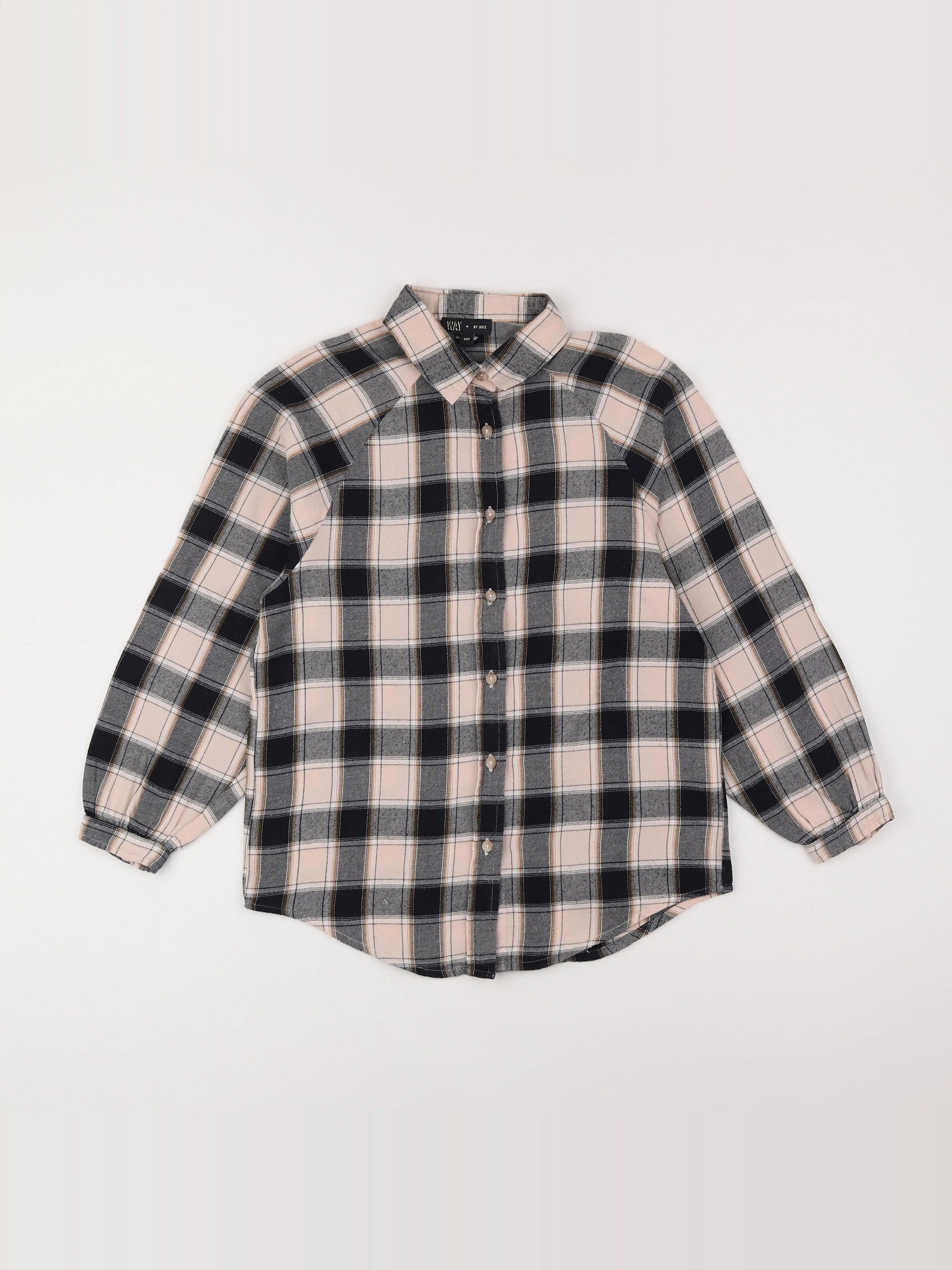 IKKS - chemise beige - 12 ans