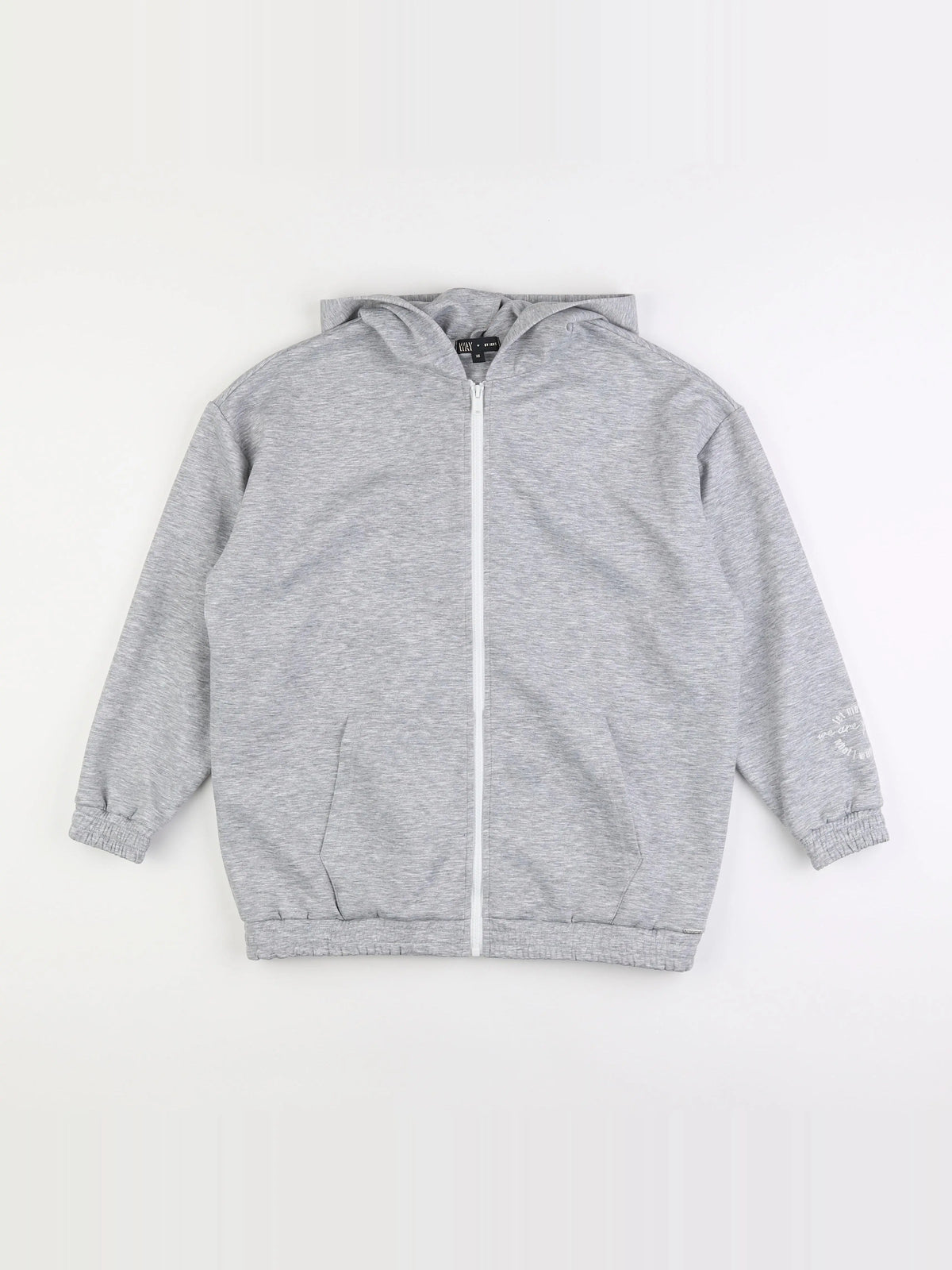IKKS - sweat gris - 12 ans