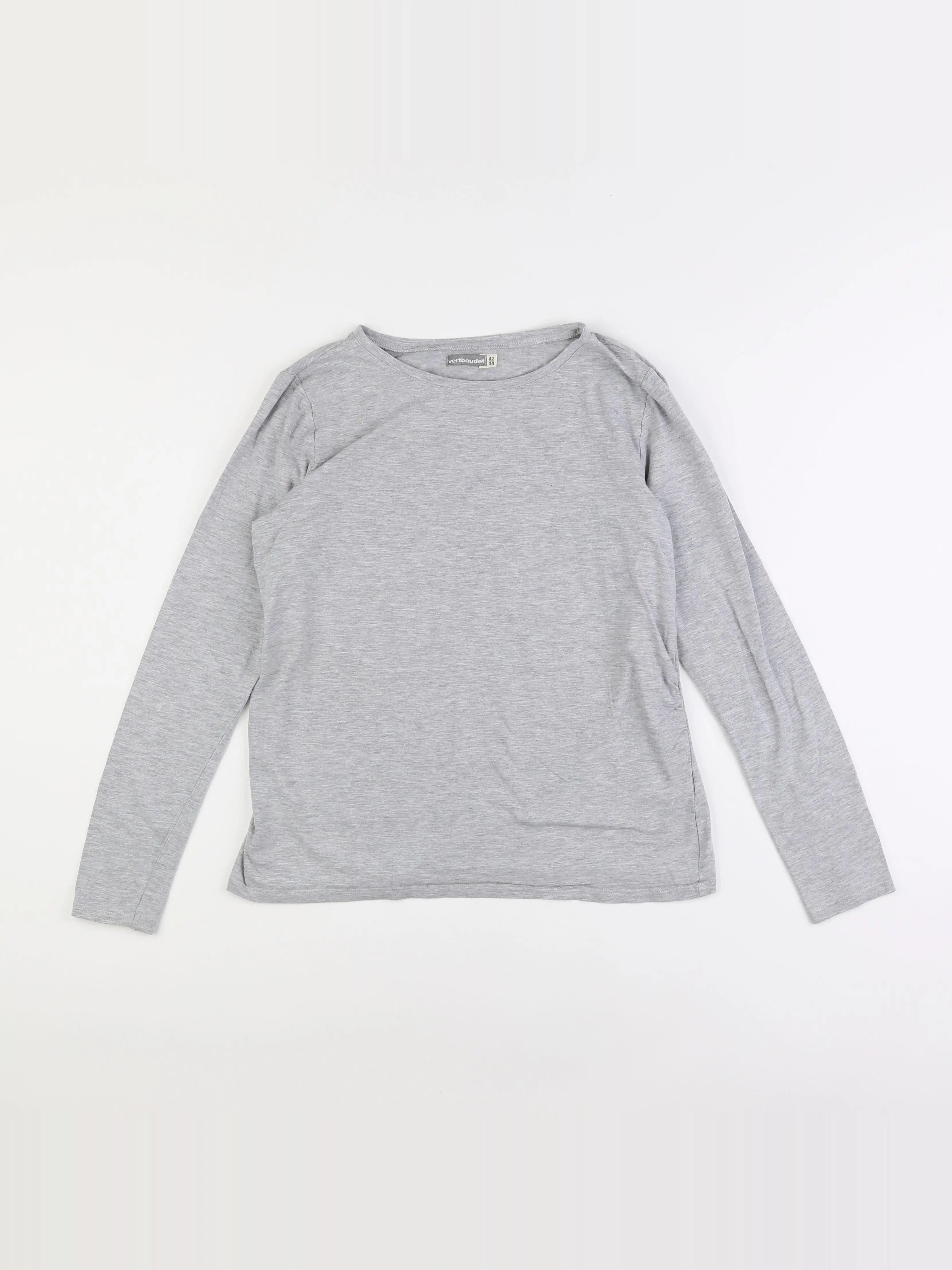 Vertbaudet - tee-shirt allaitement, grossesse gris - 42 à 44