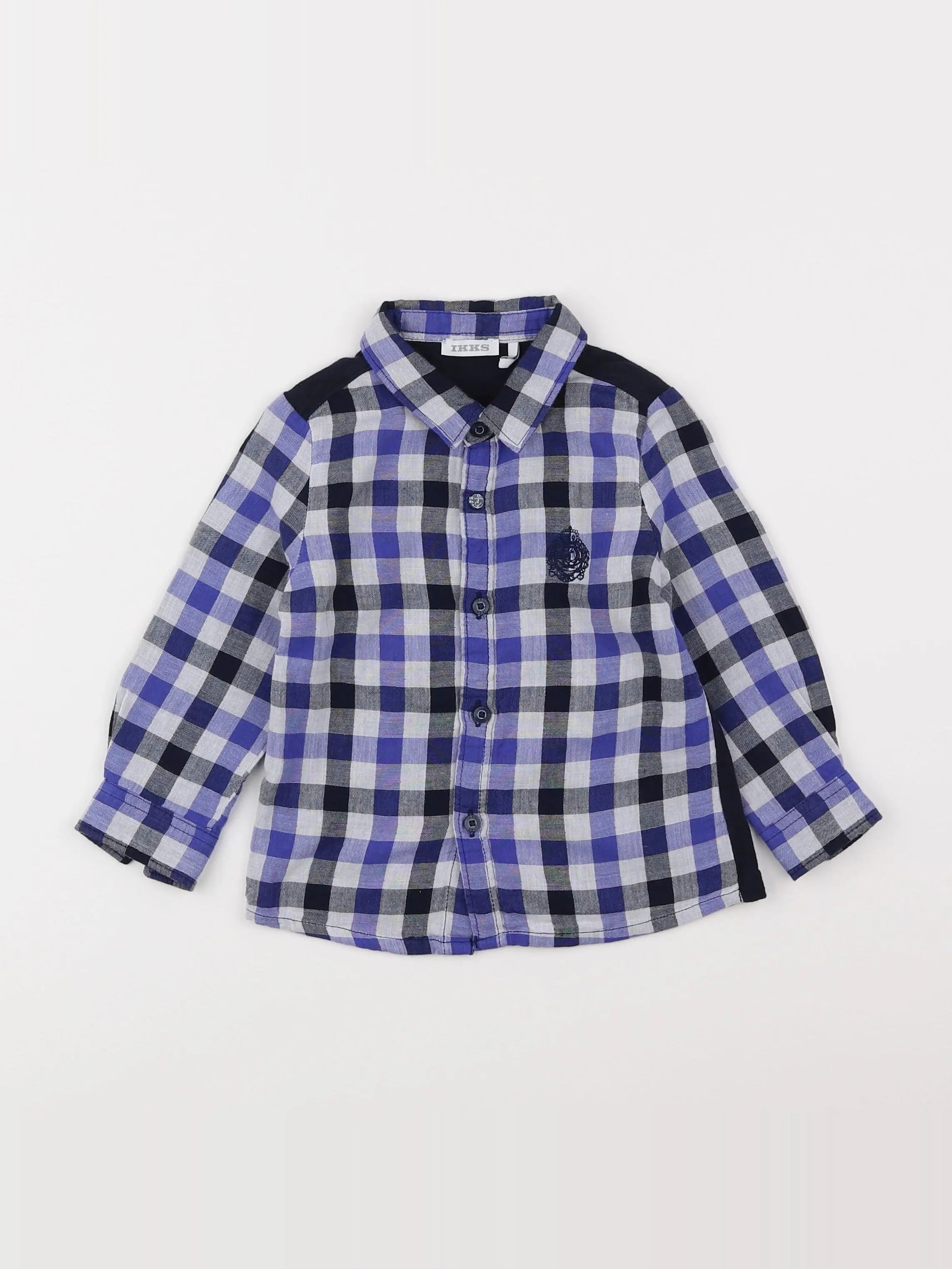 IKKS - chemise bleu - 18 mois