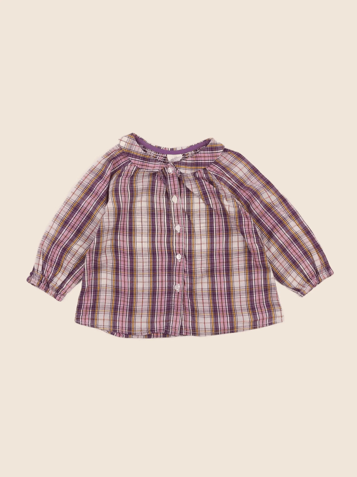 H&M - blouse multicolore - 6/9 mois