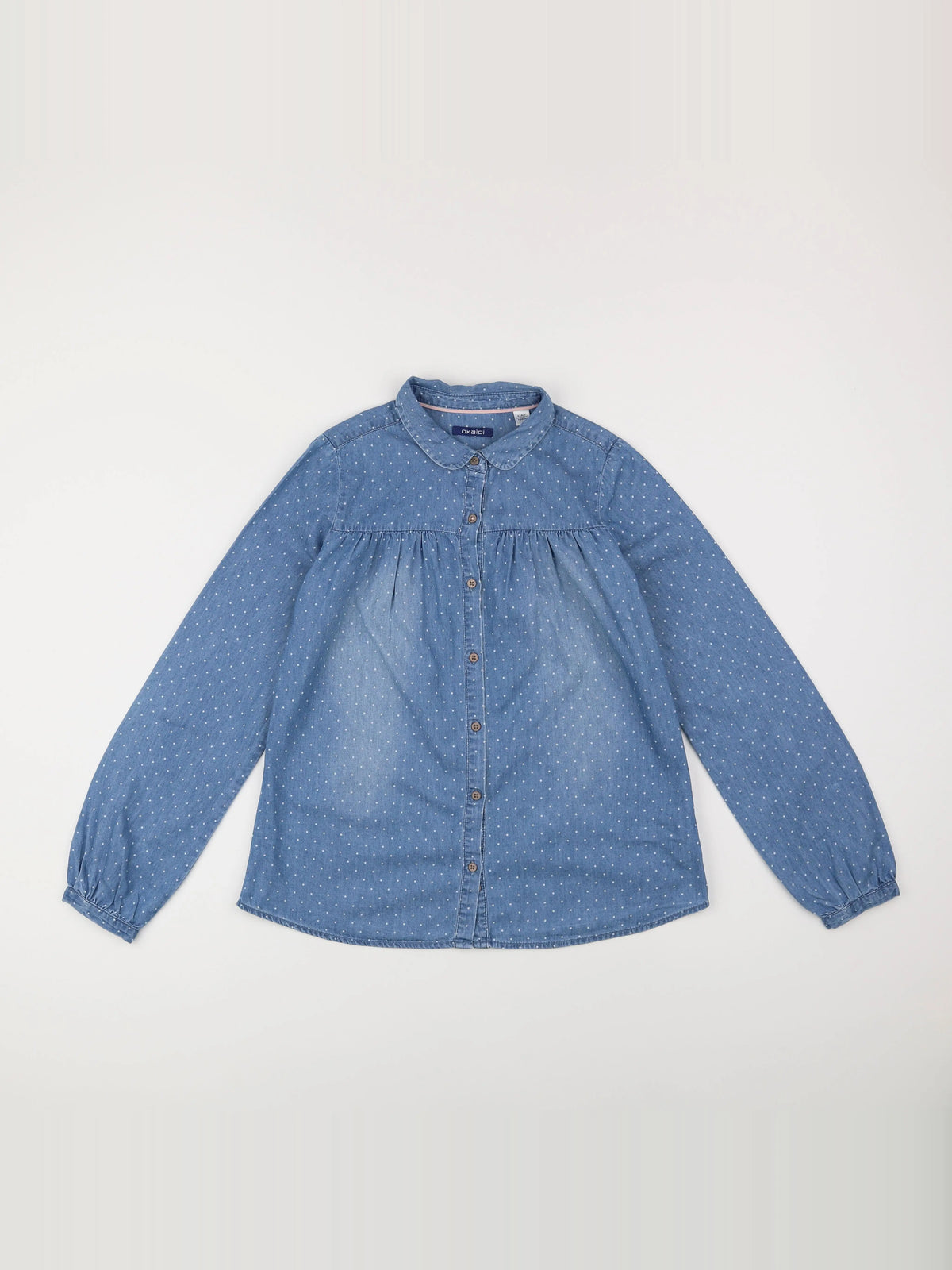 Okaidi - blouse bleu - 12 ans