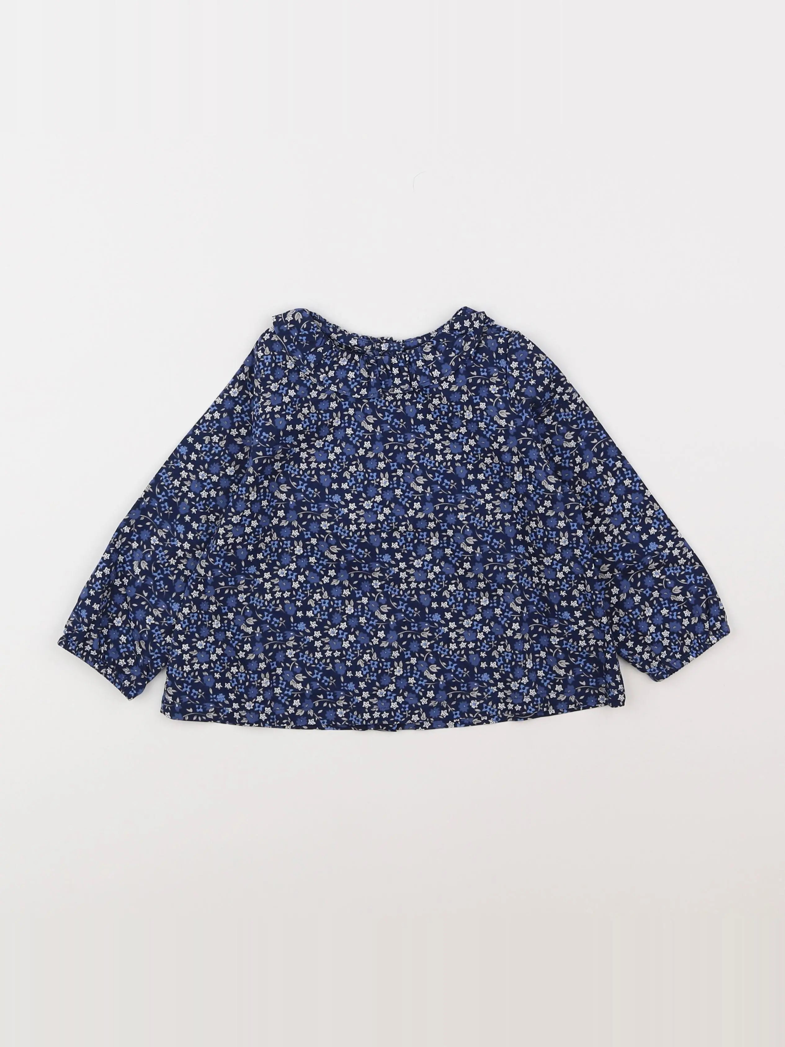 Eden & Victor - blouse bleu - 18 mois