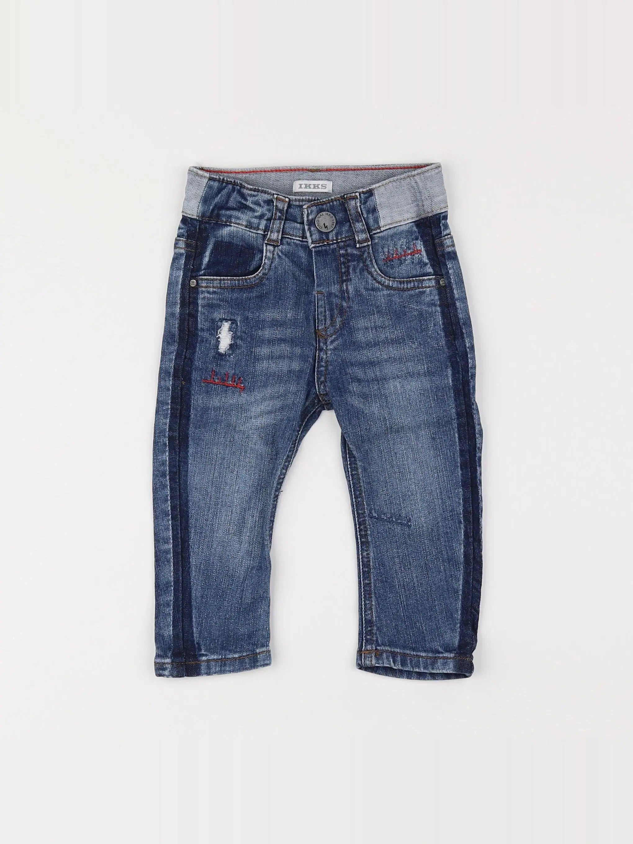IKKS - jean bleu - 12 mois