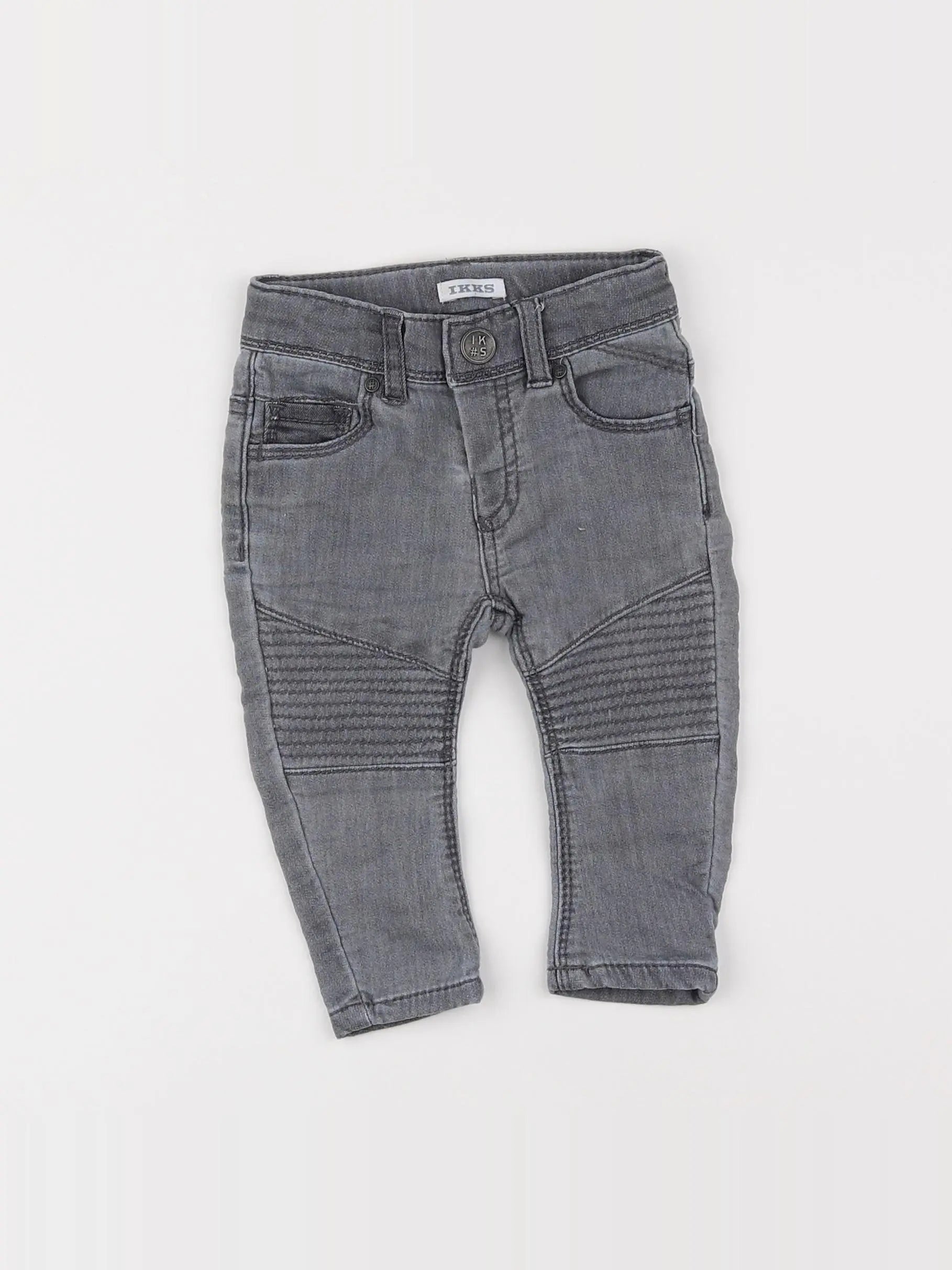 IKKS - jean gris - 3 mois
