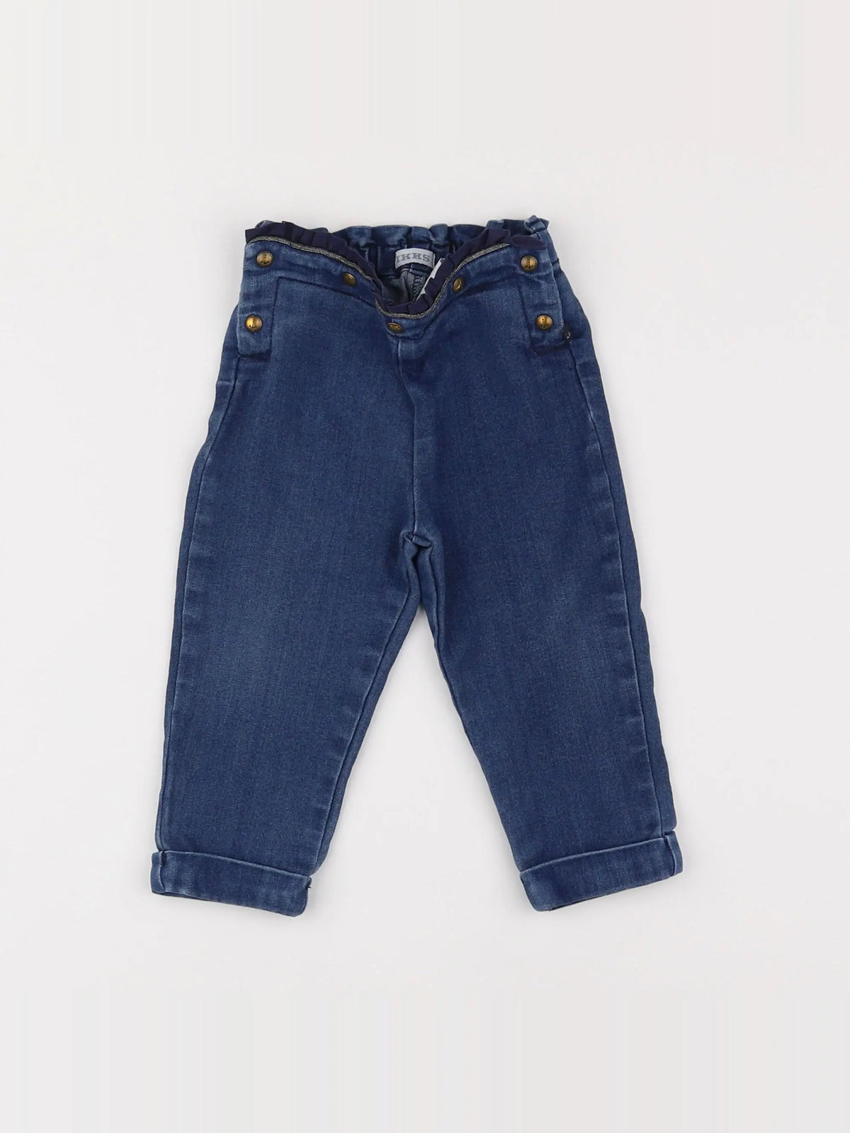 IKKS - jean bleu - 12 mois
