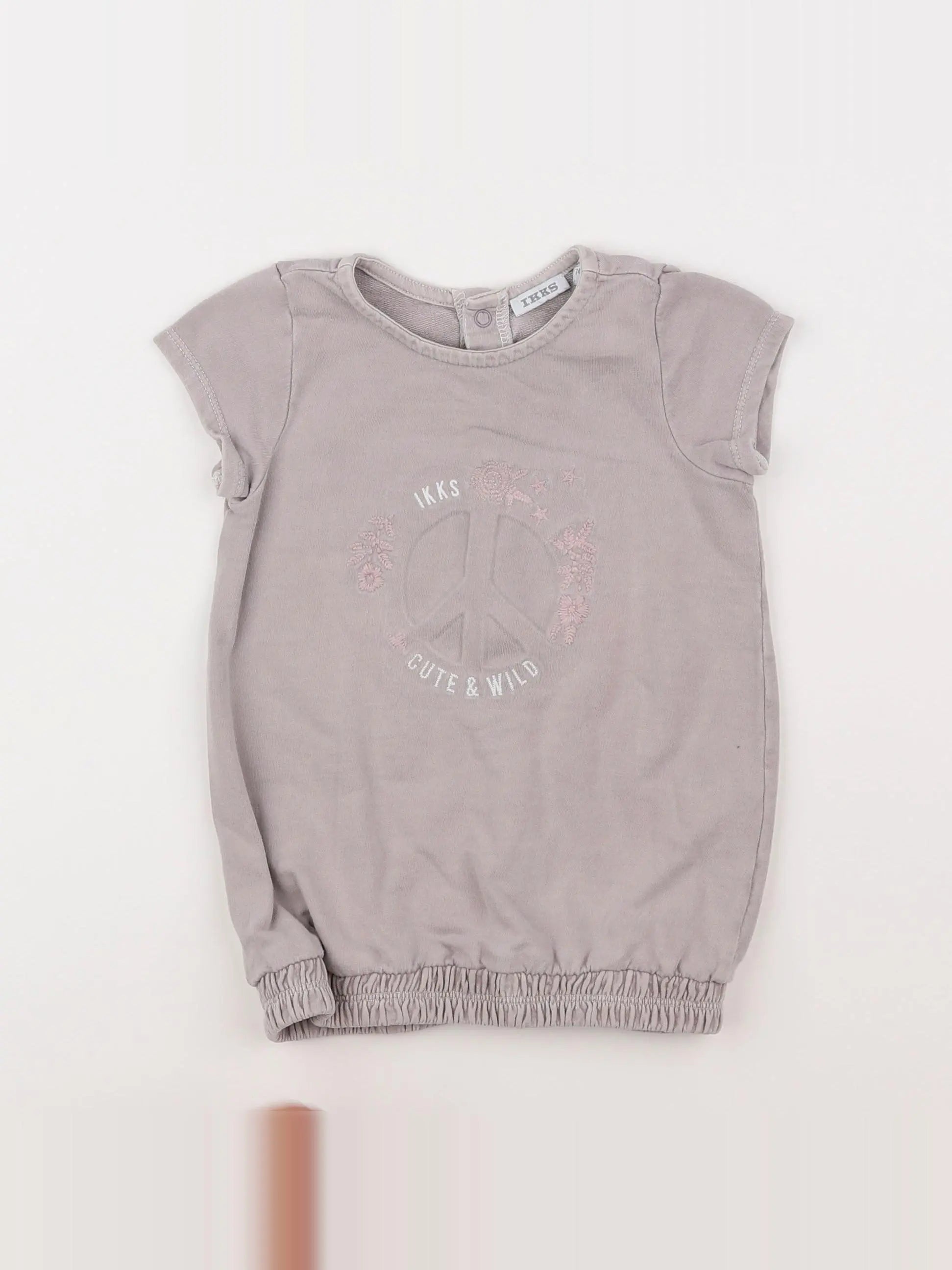 IKKS - robe gris - 12 mois