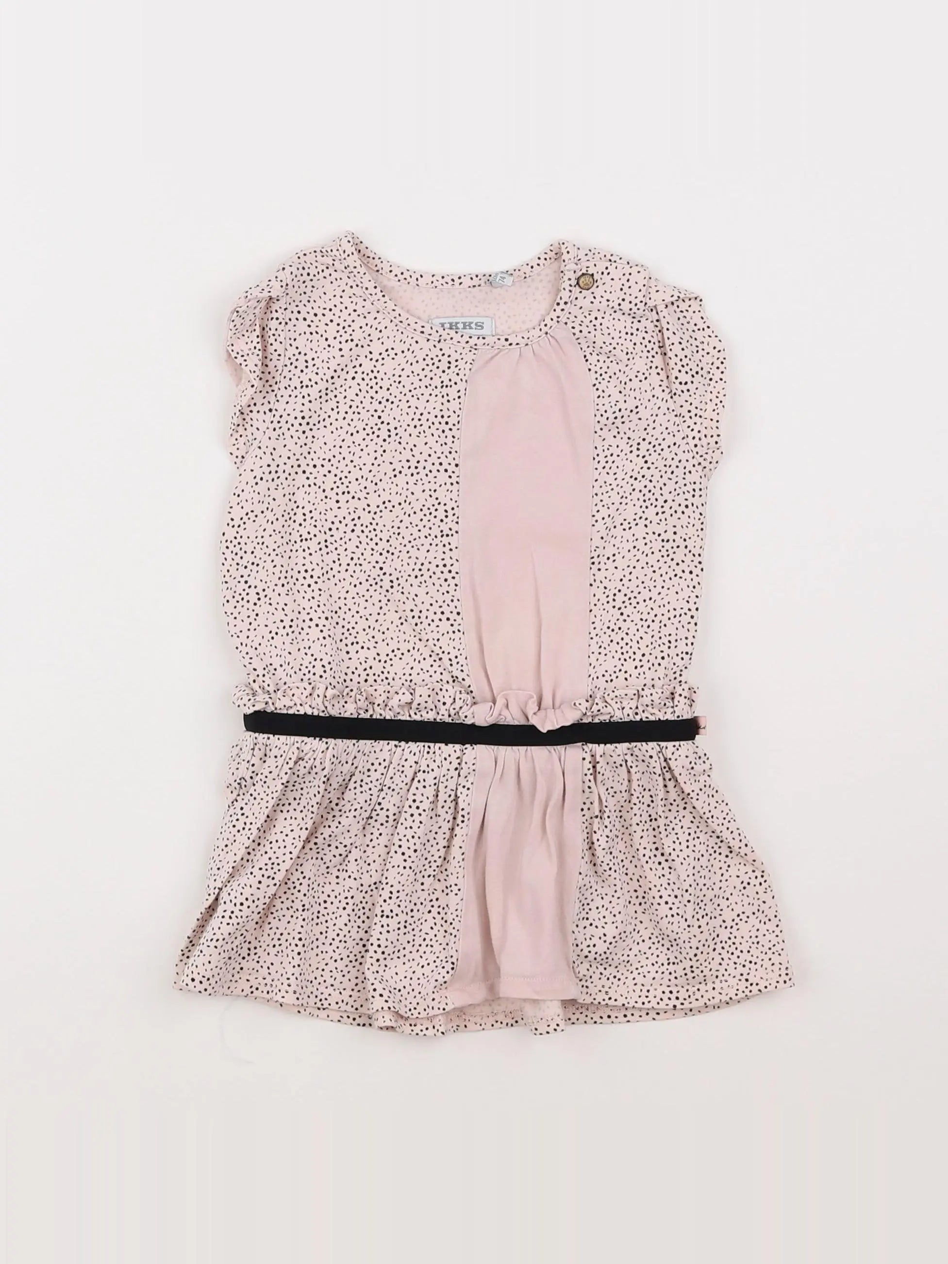 IKKS - robe rose - 12 mois