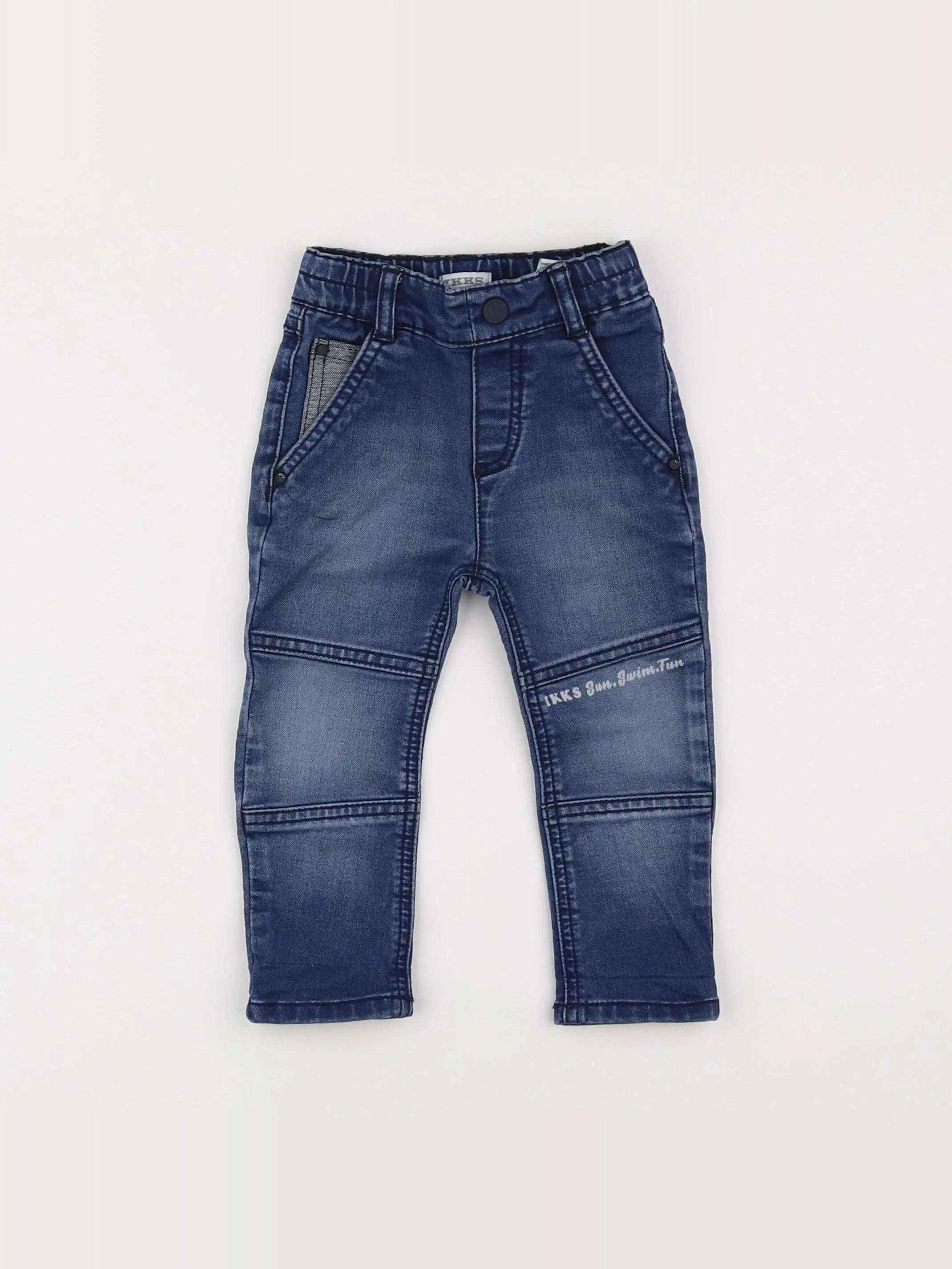 IKKS - jean bleu - 18 mois