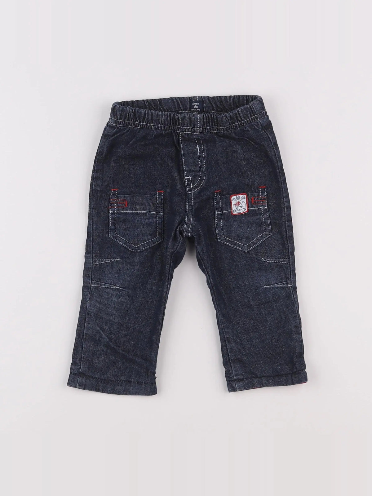 Terre de marins - pantalon bleu - 6 mois