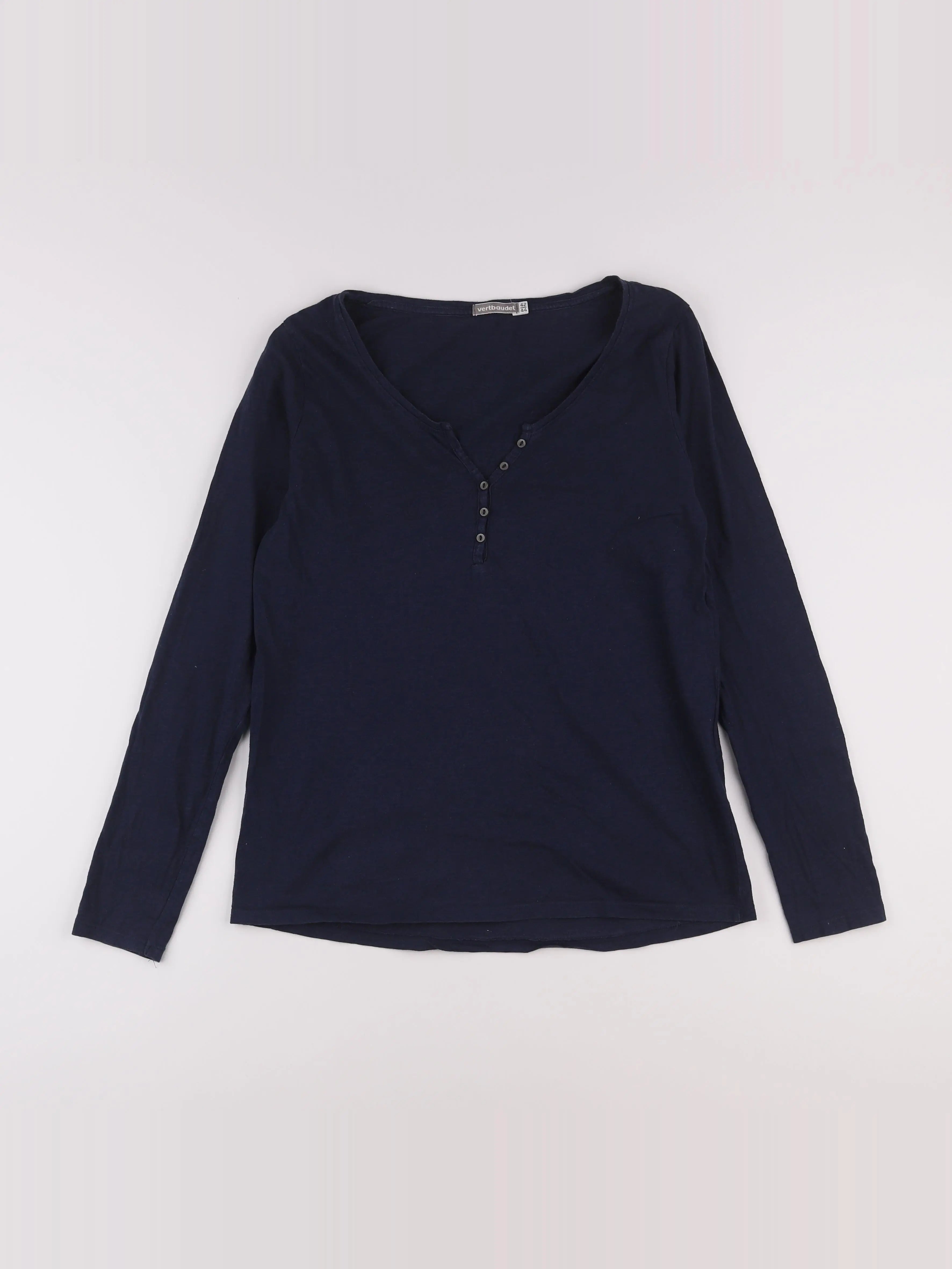 Vertbaudet - tee-shirt grossesse bleu - 42 à 44