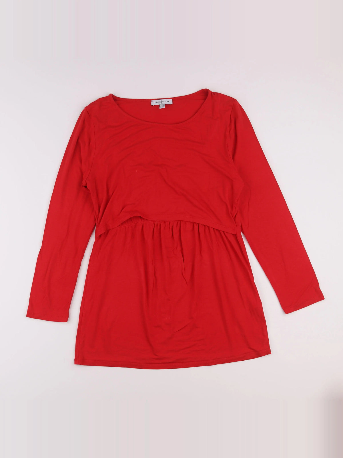 Envie de fraise - tee-shirt grossesse rouge - 40 à 42