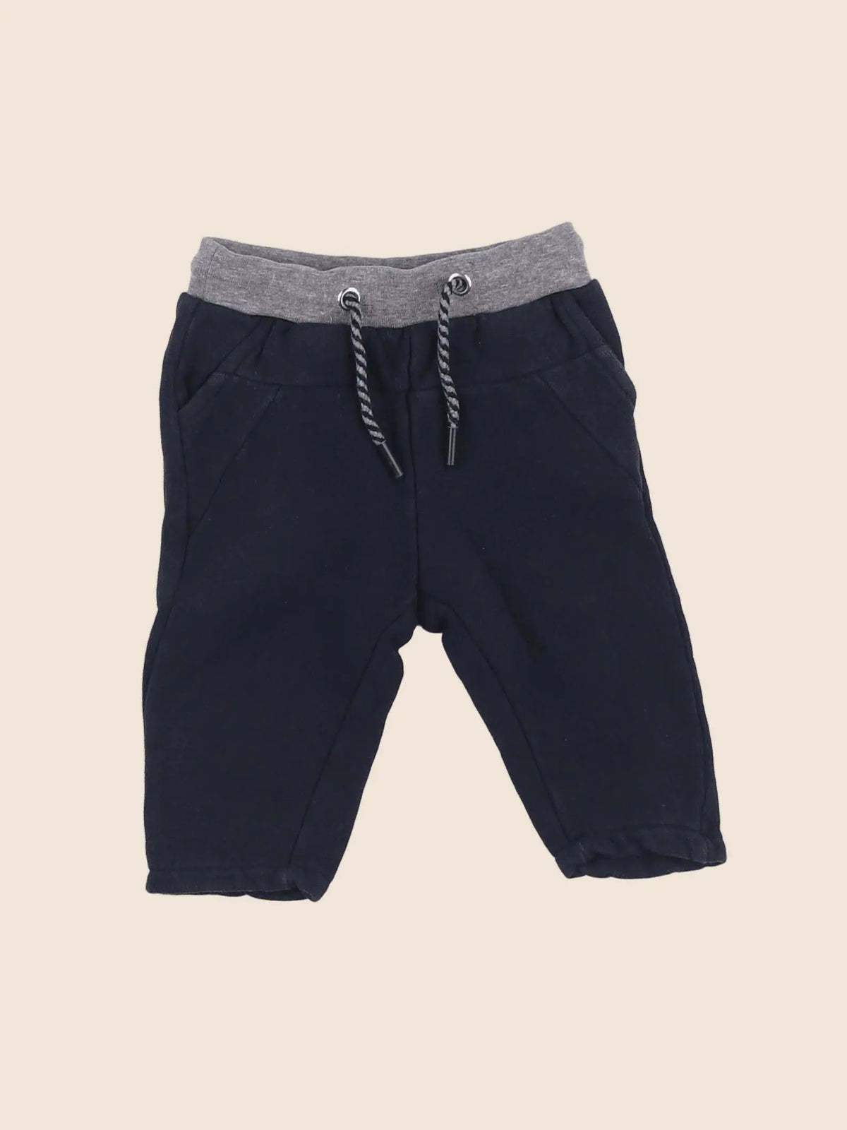 Vertbaudet - pantalon bleu - 6 mois