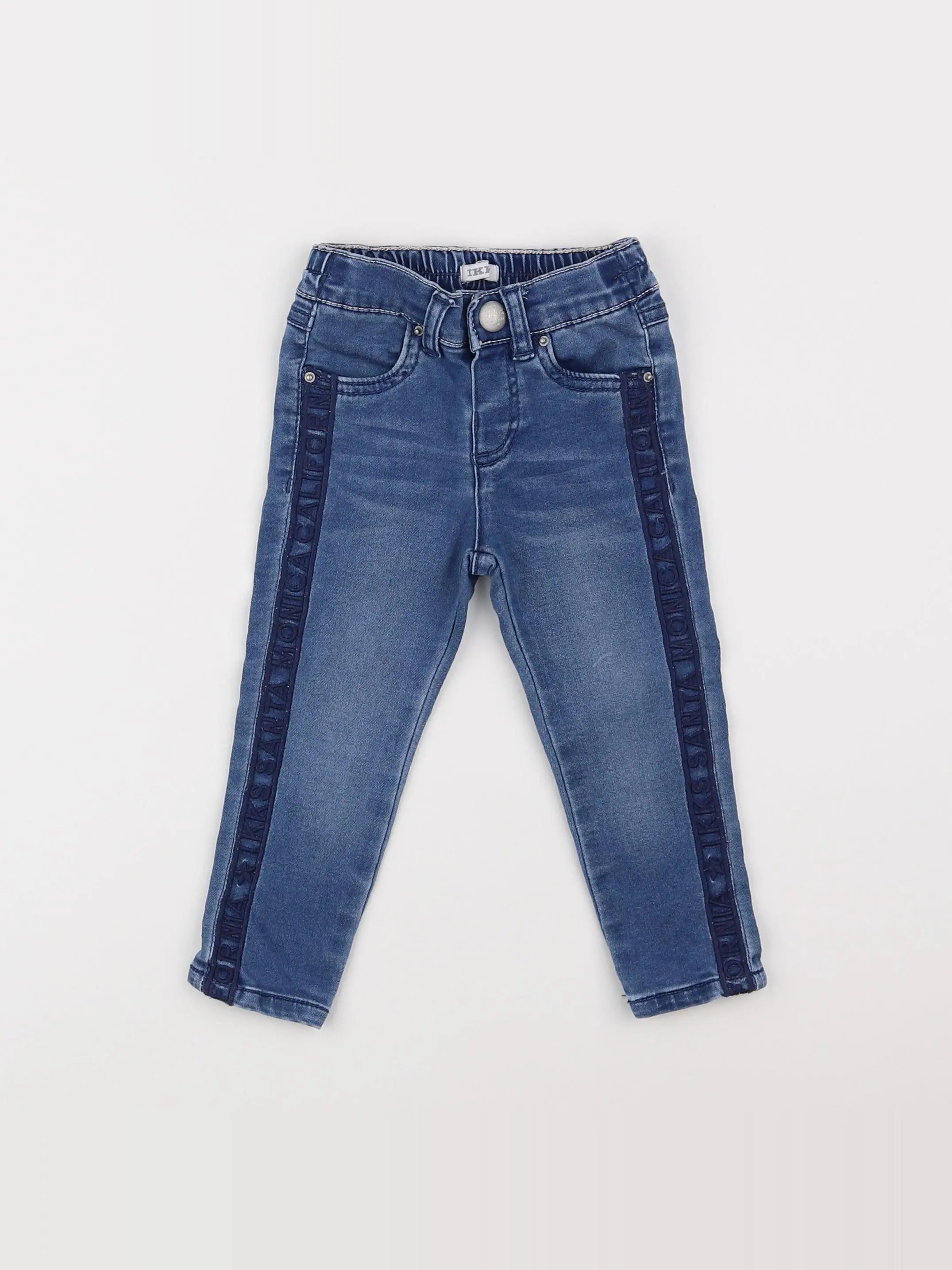 IKKS - jean bleu - 12 mois