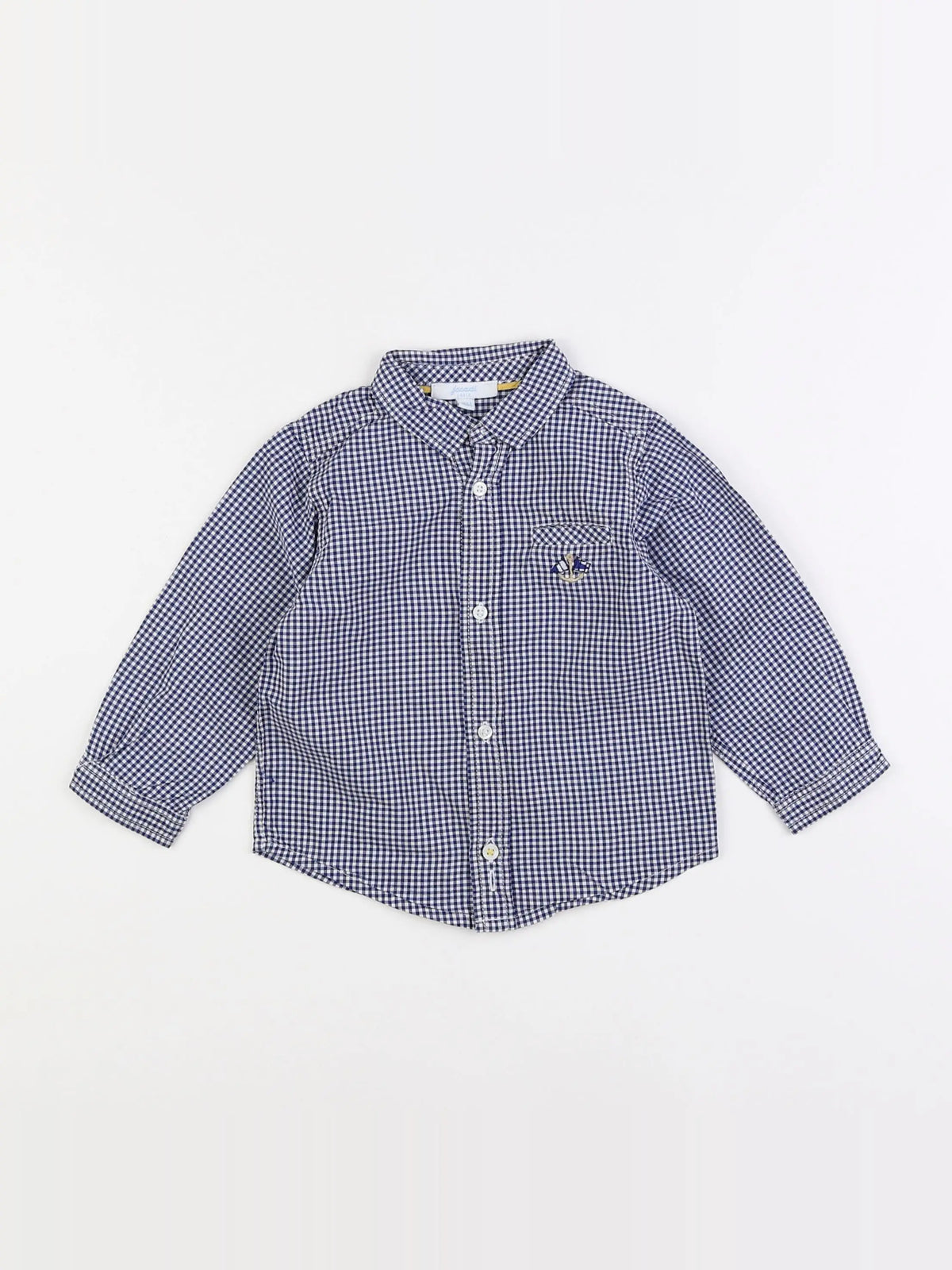 Jacadi - chemise bleu - 18 mois