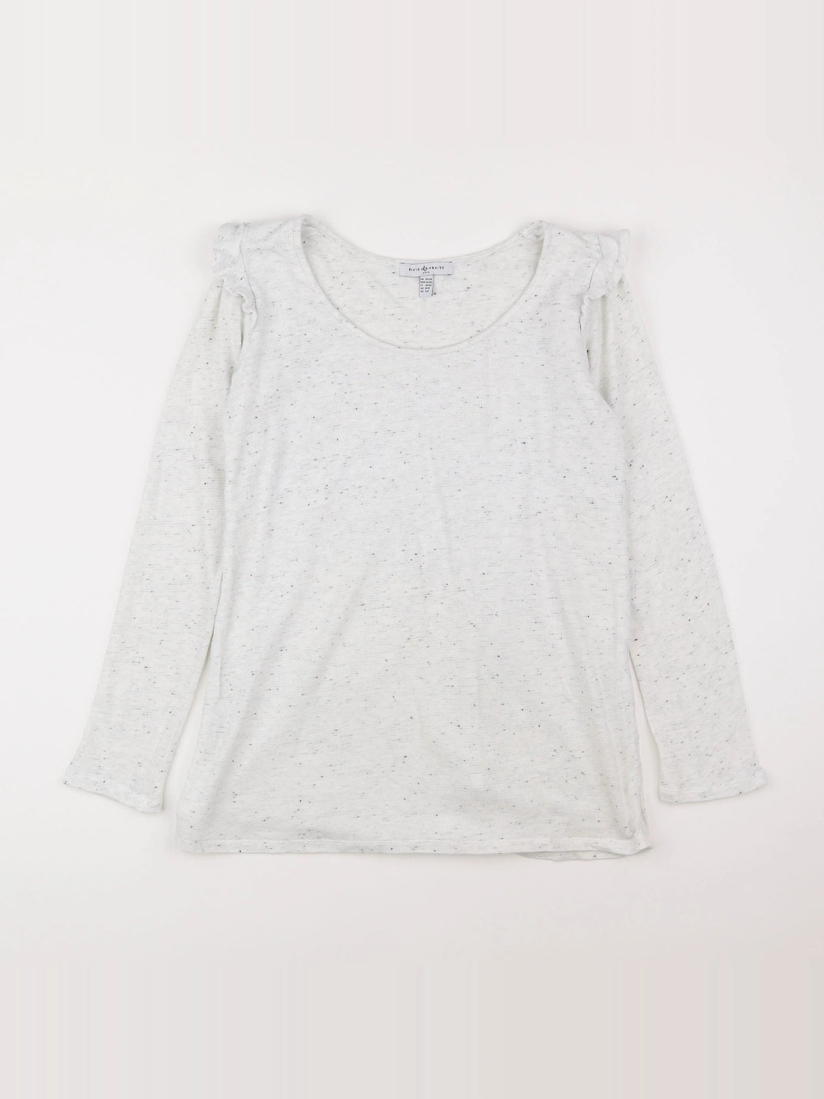 Envie de fraise - tee-shirt grossesse blanc, gris - 36 à 38