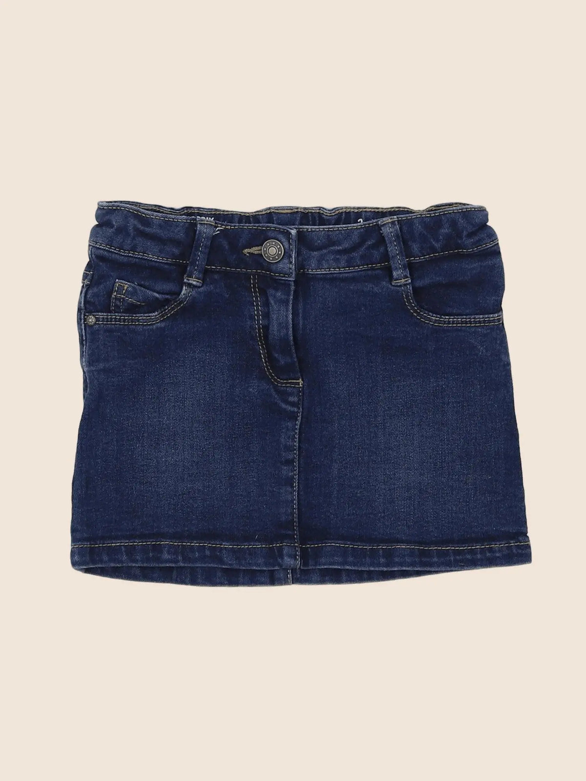 Monoprix - jupe bleu - 3 ans