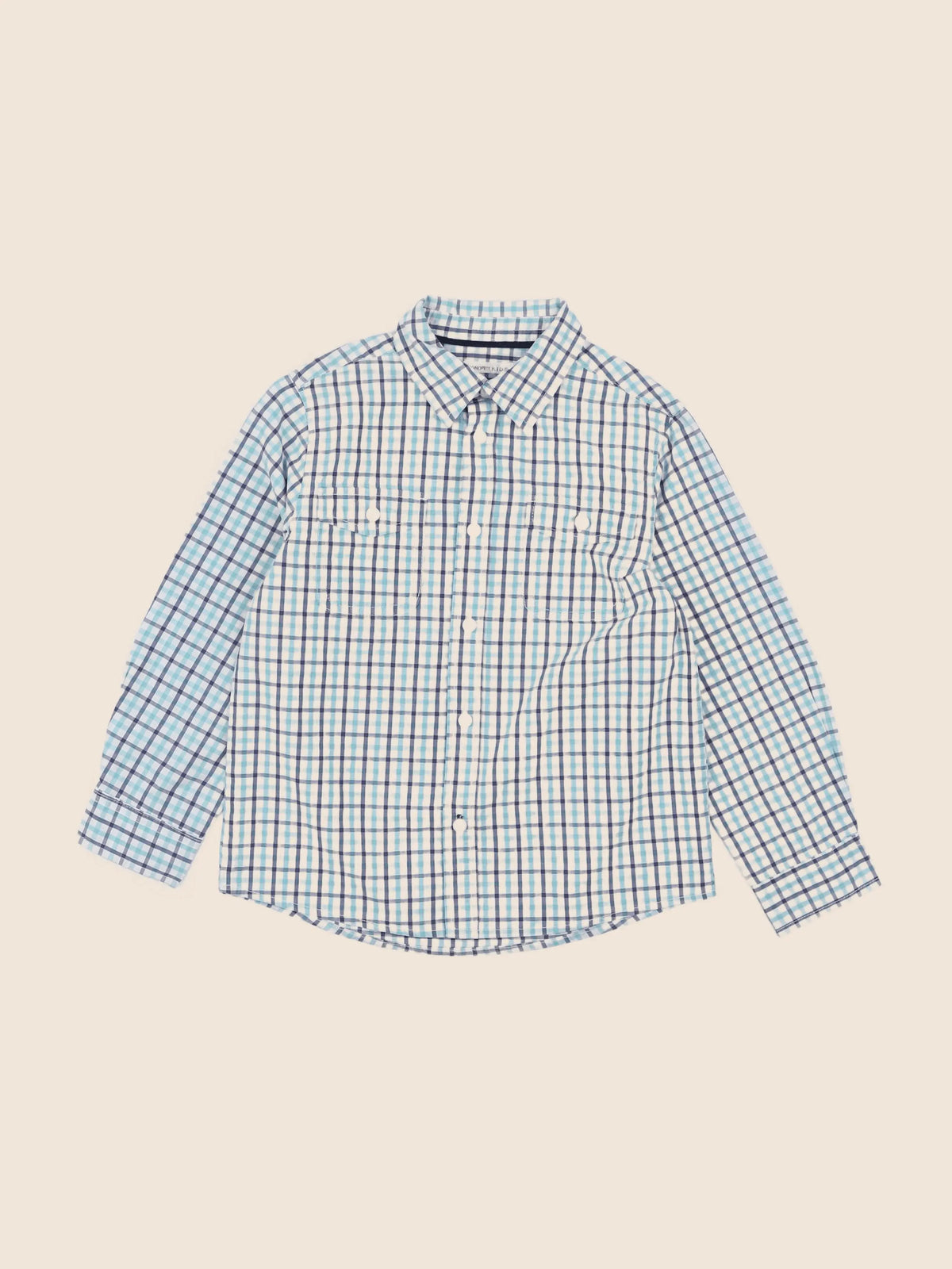 Monoprix - chemise vert - 6 ans