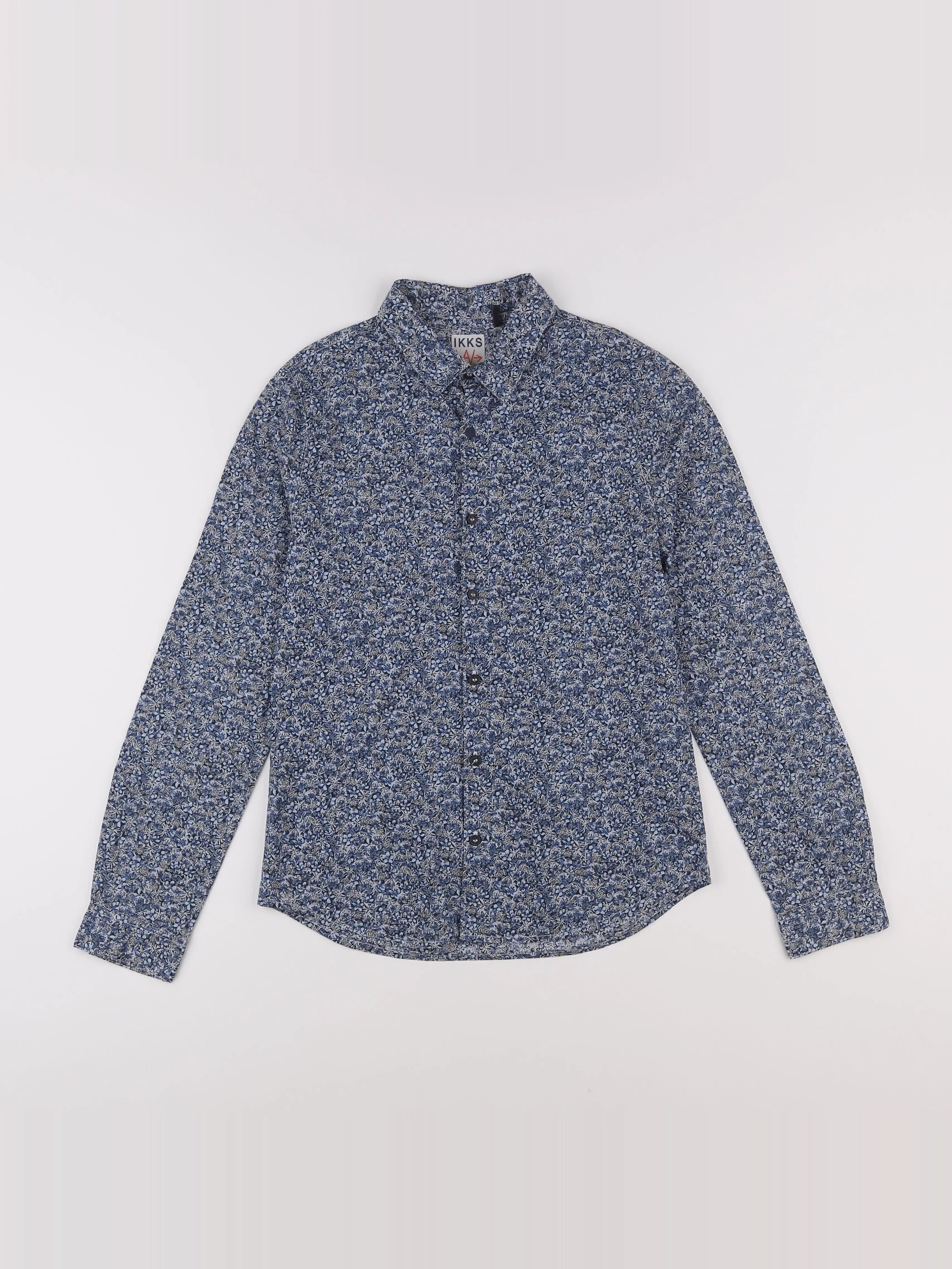 IKKS - chemise bleu - 12 ans