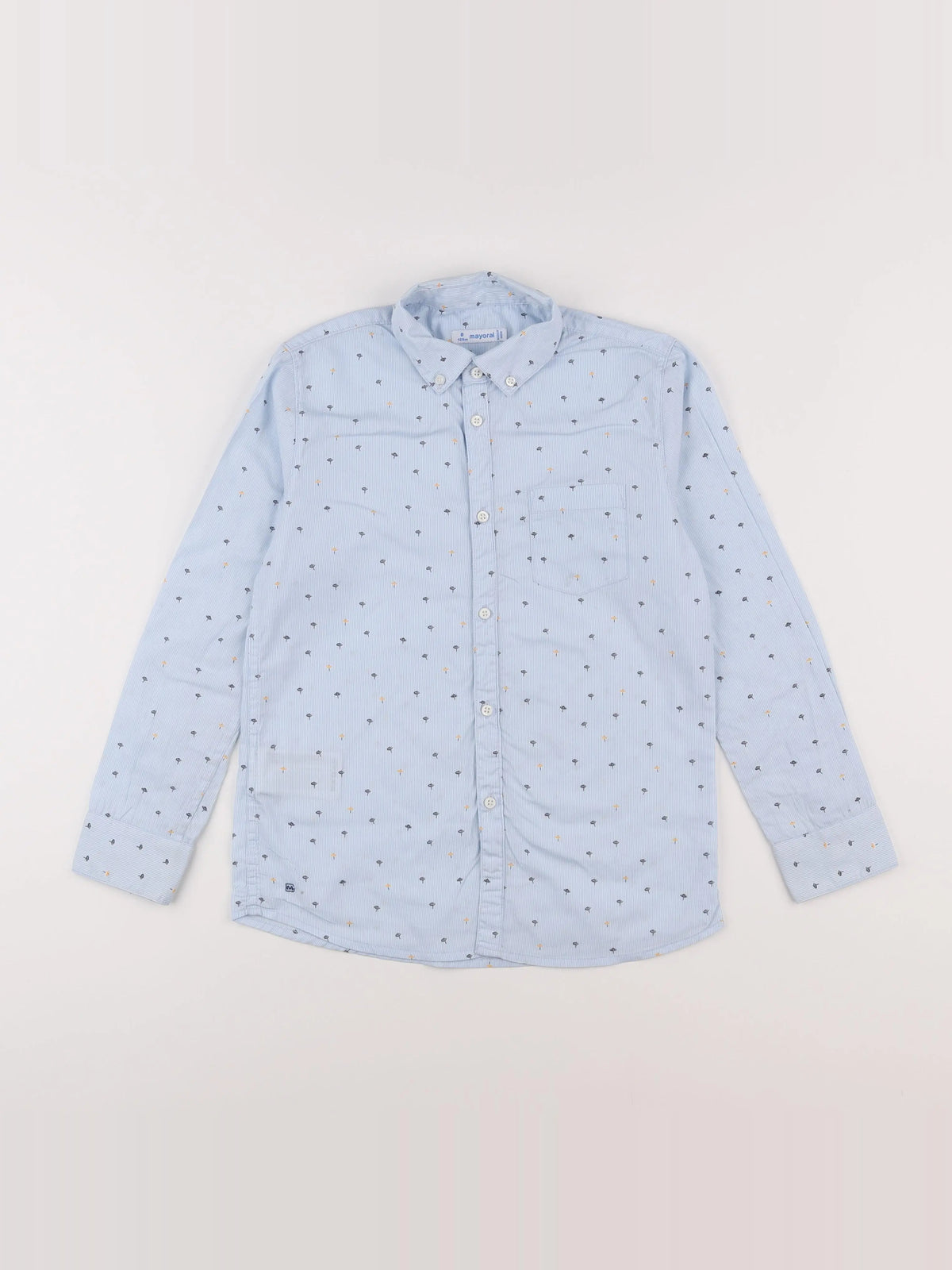 Mayoral - chemise bleu - 8 ans