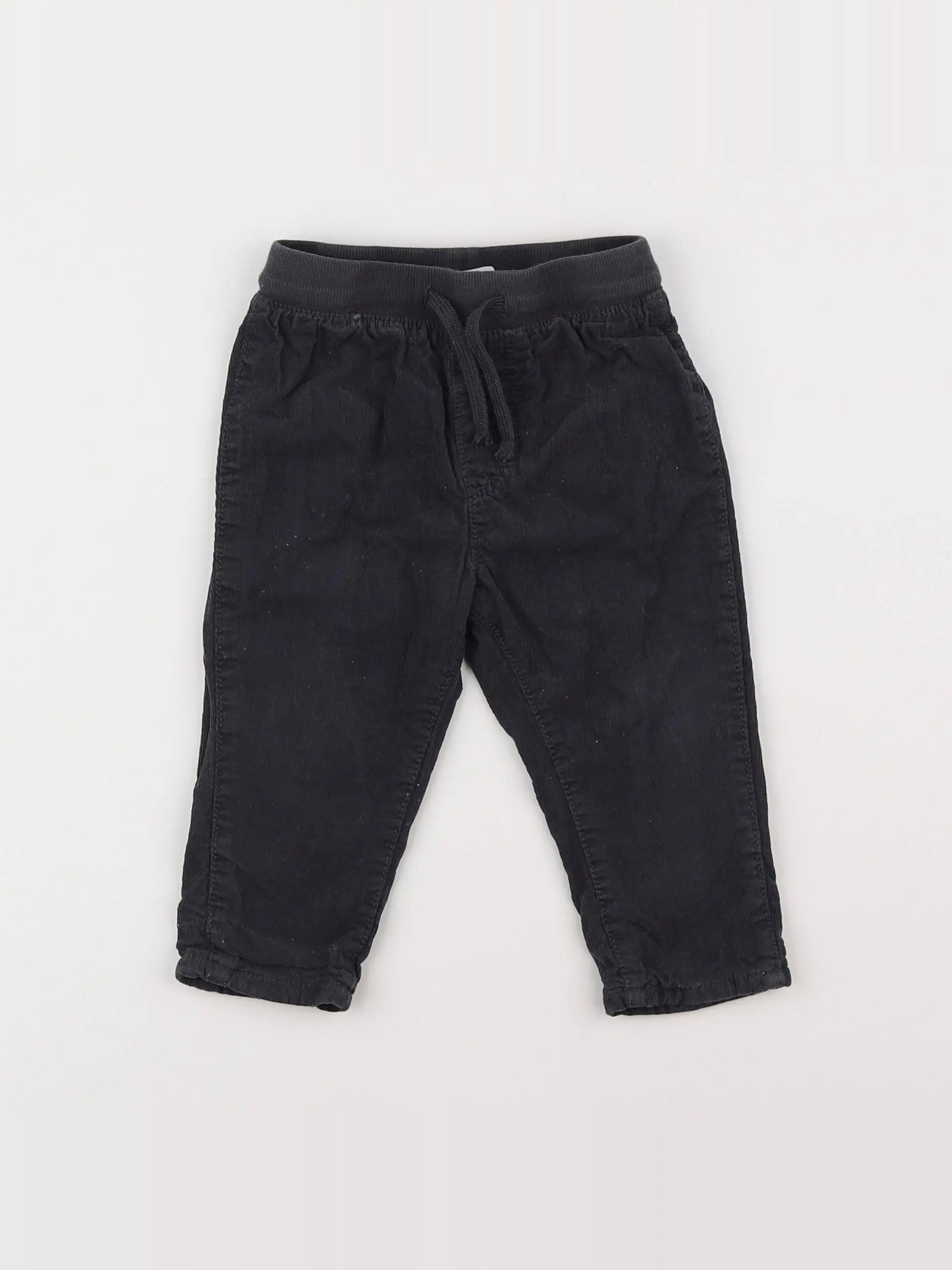 H&M - pantalon gris - 6/9 mois