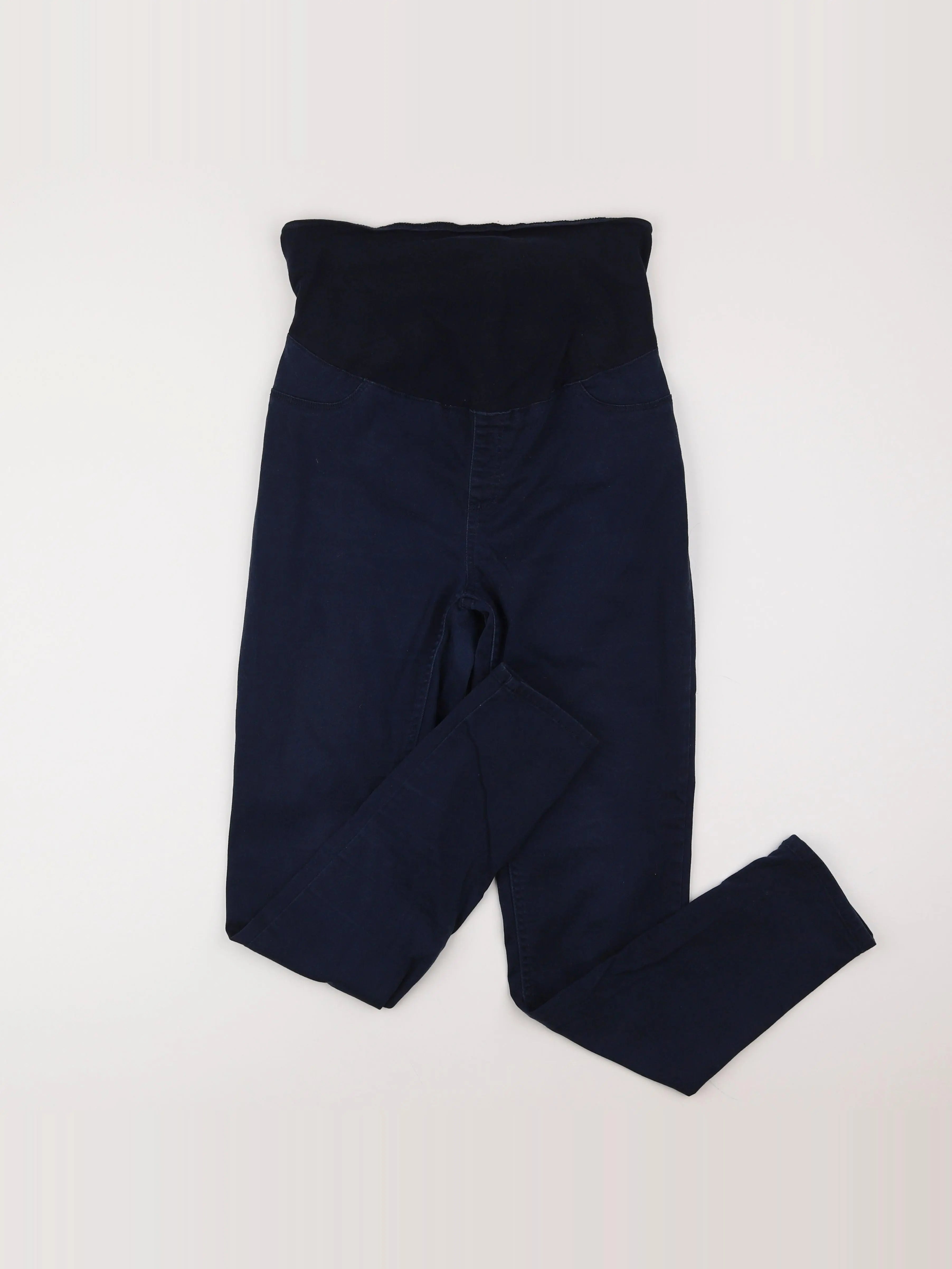 Kiabi - pantalon grossesse bleu - 42