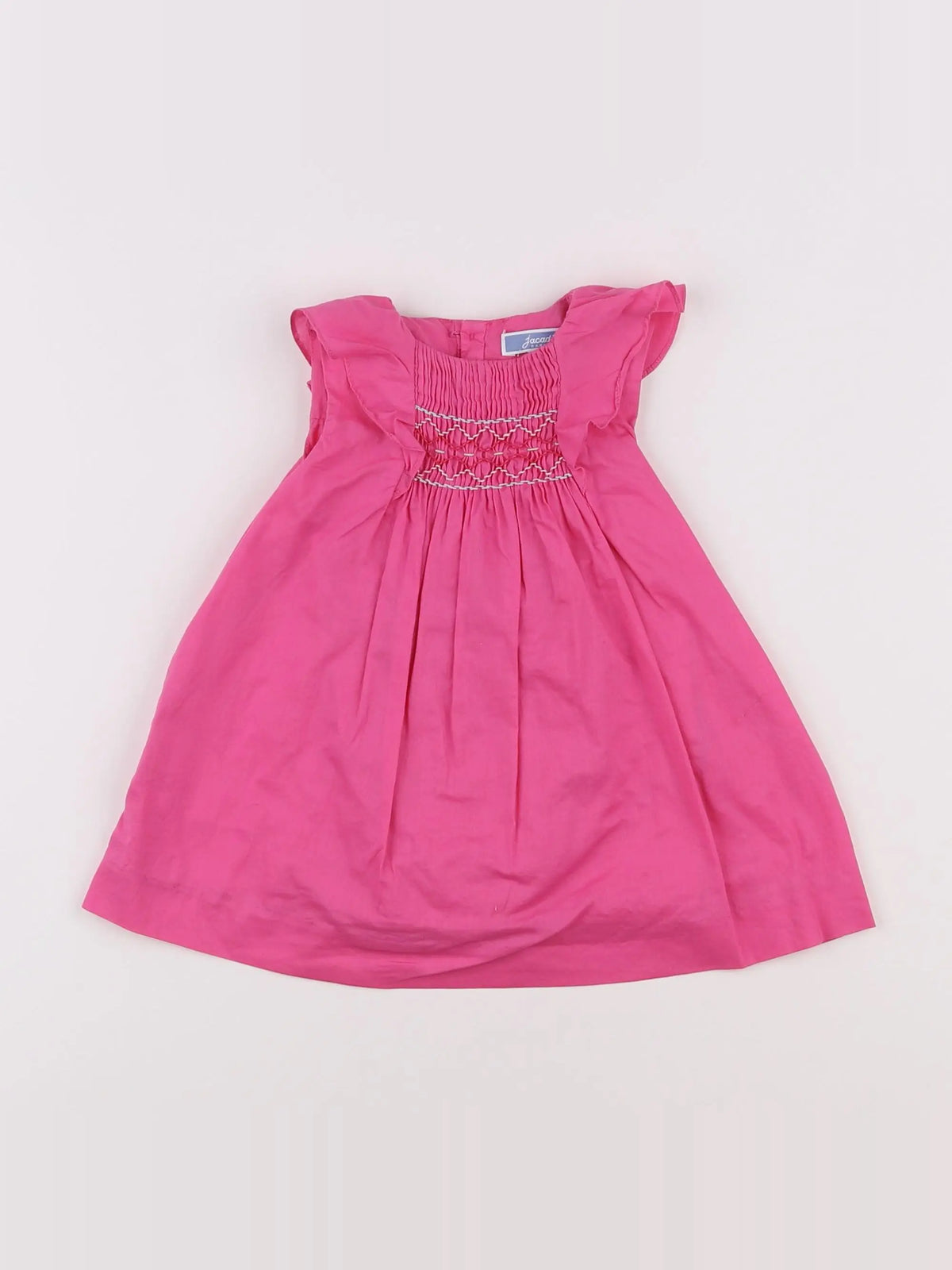 Jacadi - robe rose - 6 mois