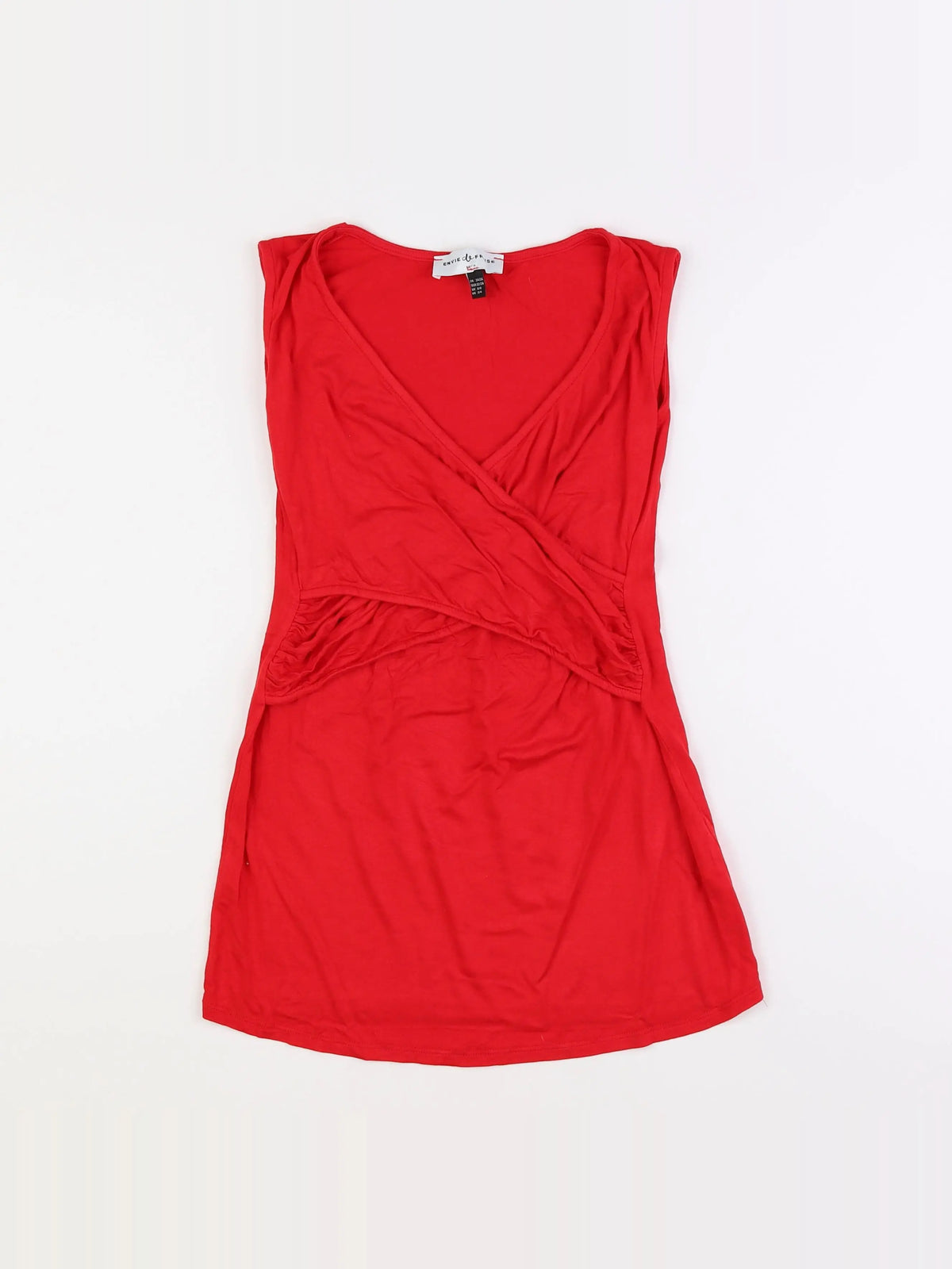 Envie de fraise - débardeur grossesse rouge - 34 à 36
