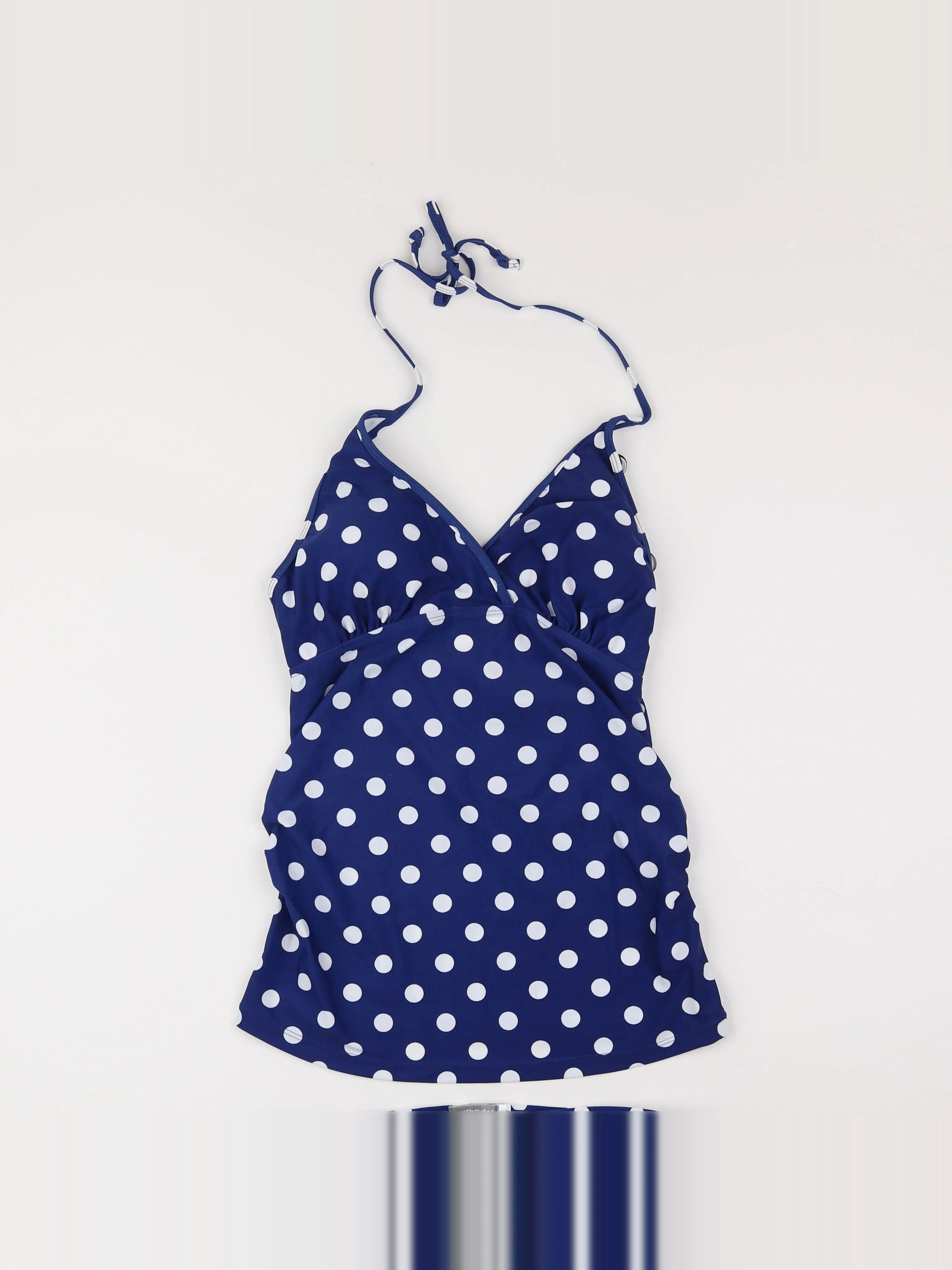 Vertbaudet - maillot de bain grossesse blanc, bleu - 34