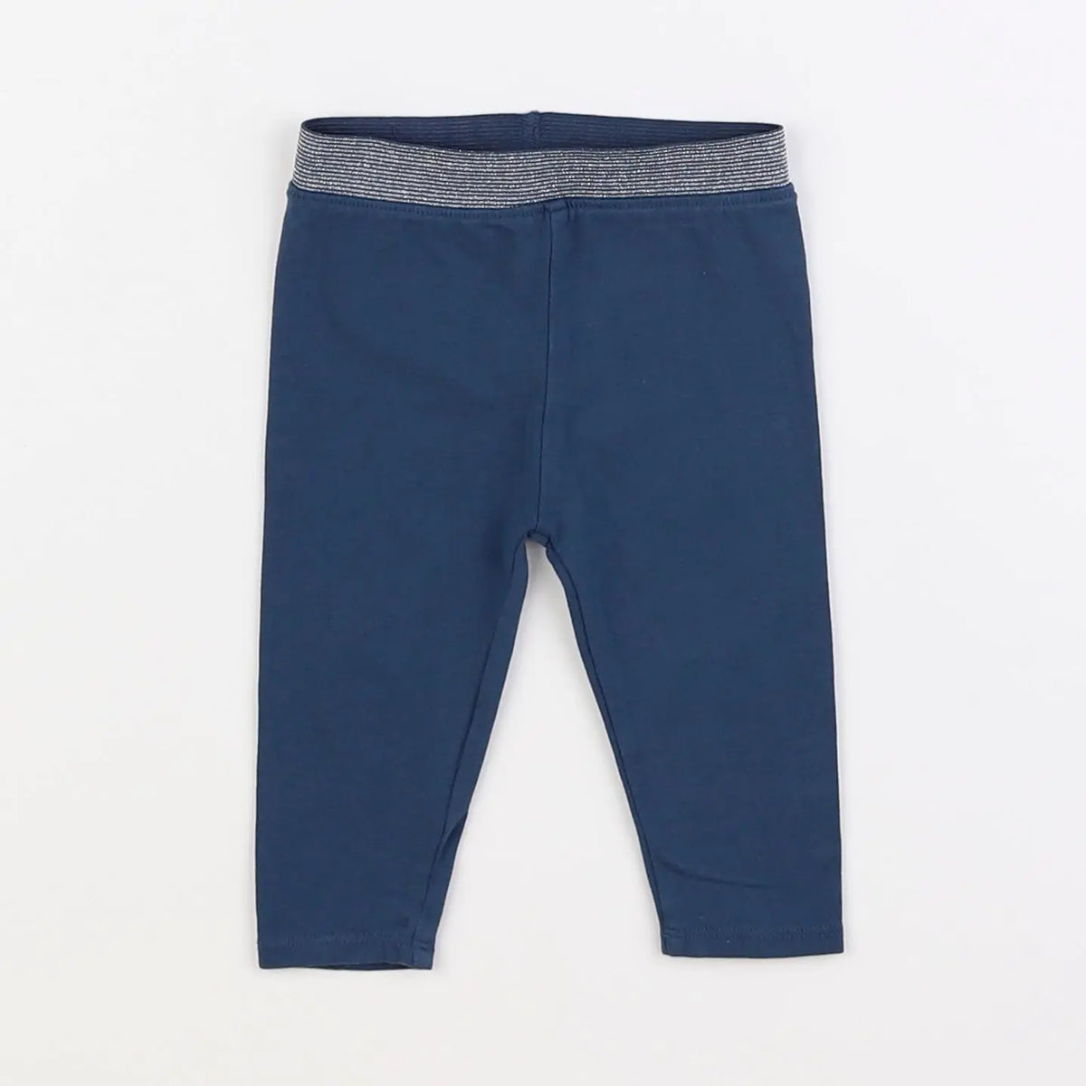 Vertbaudet - legging bleu - 6 mois