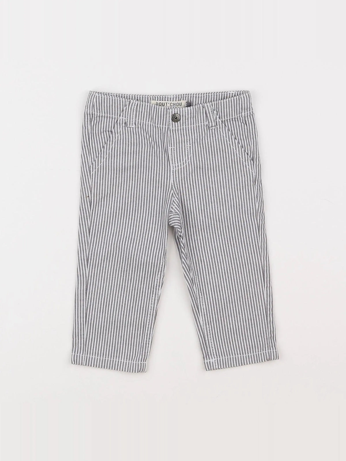 Boutchou - pantalon blanc - 6 mois