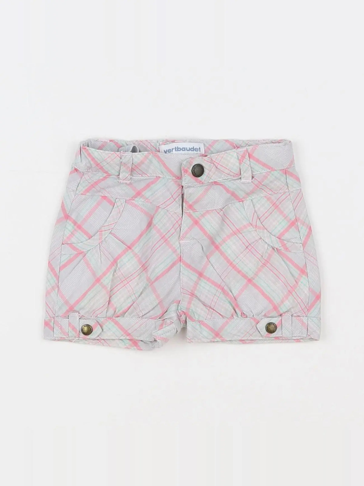Vertbaudet - short multicolore - 3 mois