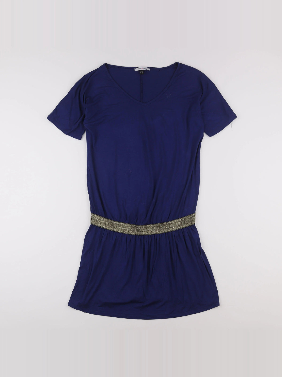 Envie de fraise - robe grossesse bleu - 38 à 40