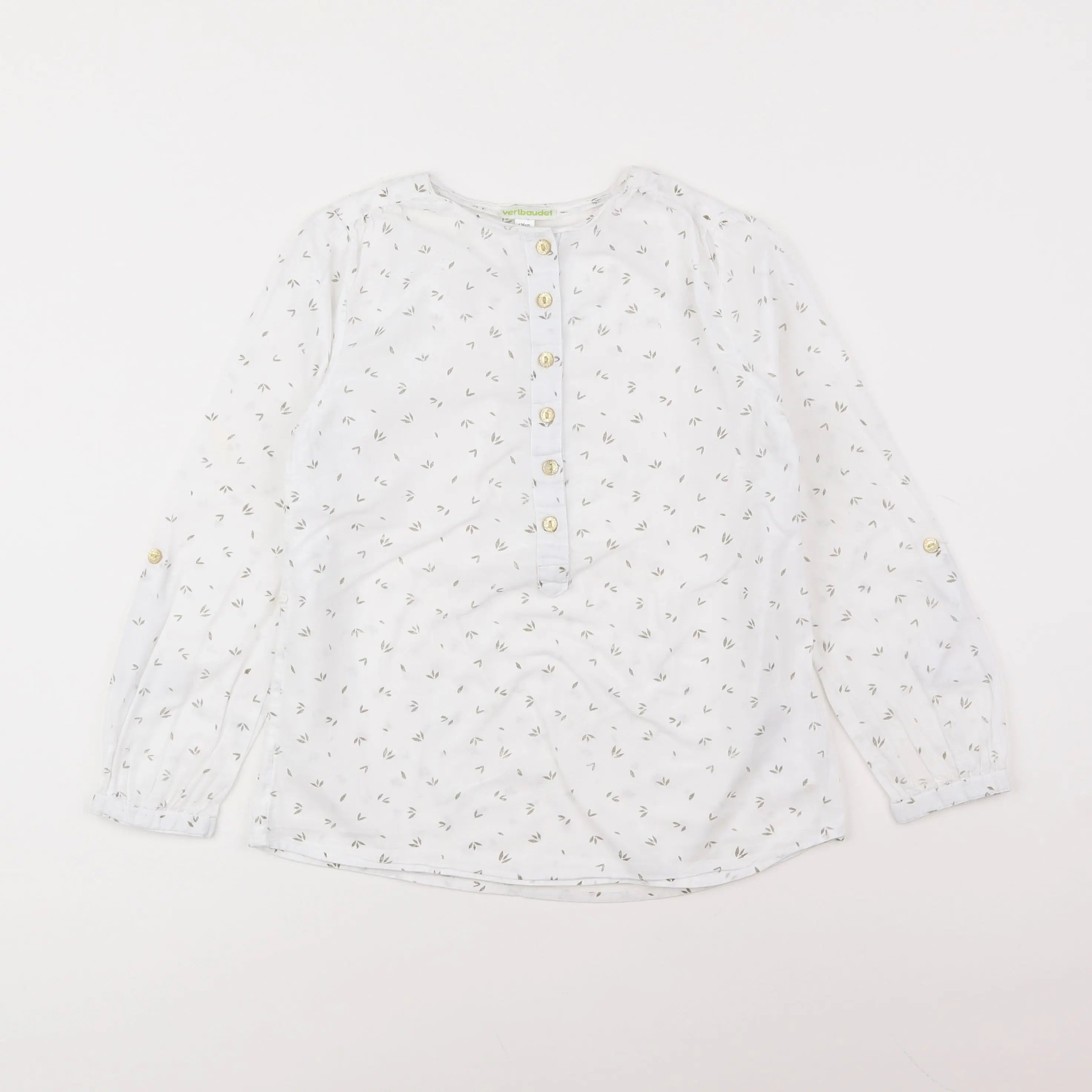 Vertbaudet - blouse blanc - 8 ans