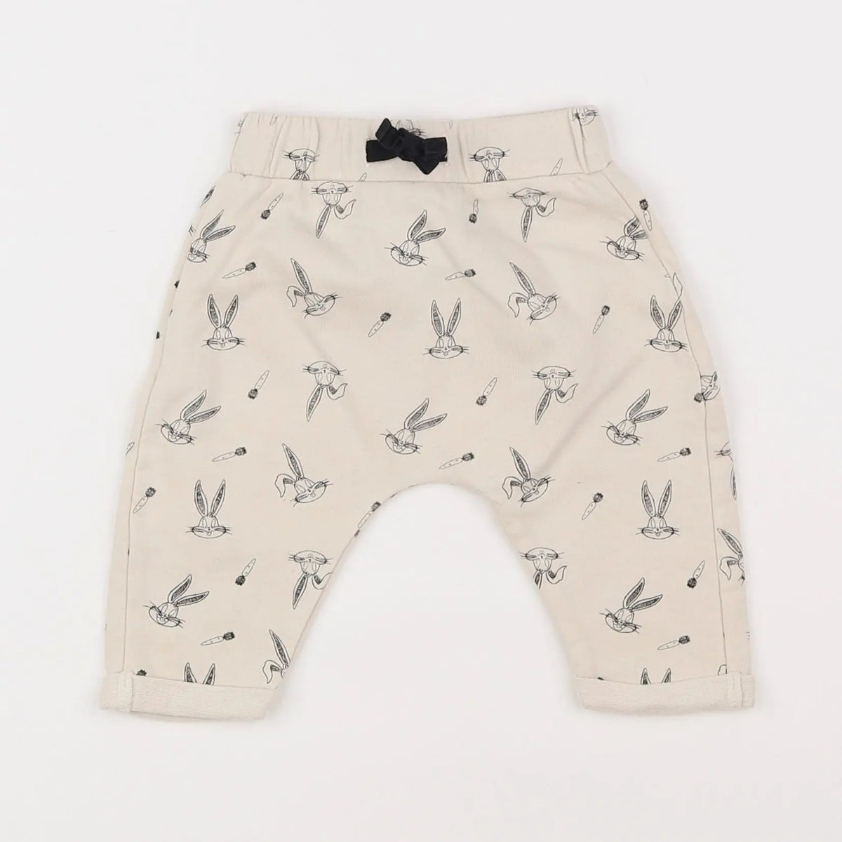 Vertbaudet - jogging beige - 3 mois