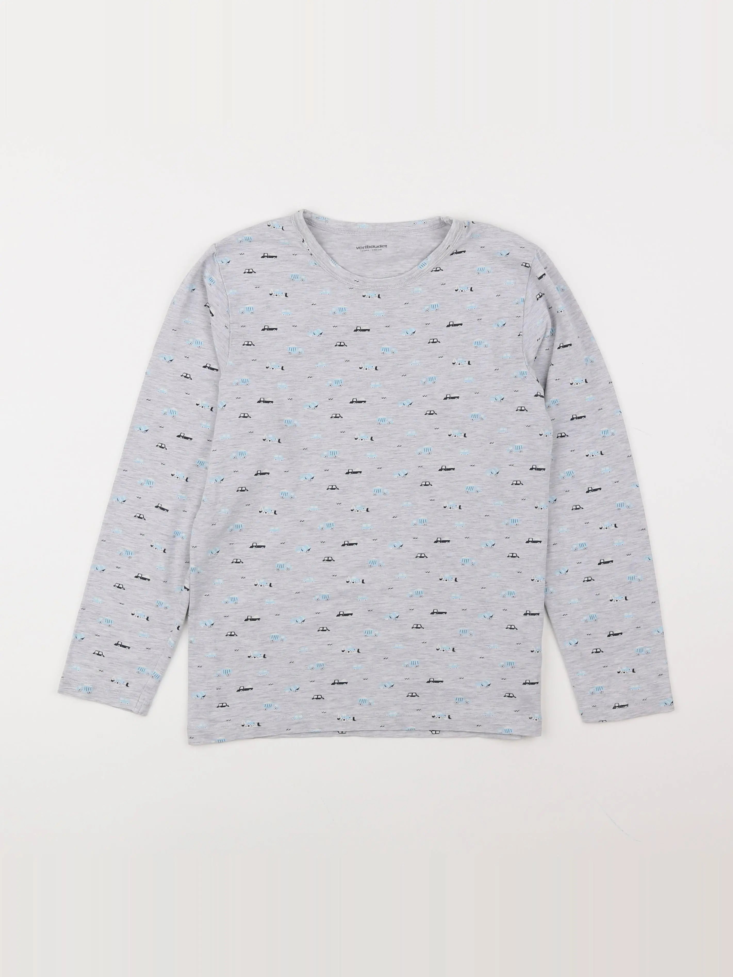 Vertbaudet - maillot de corps gris - 12 ans