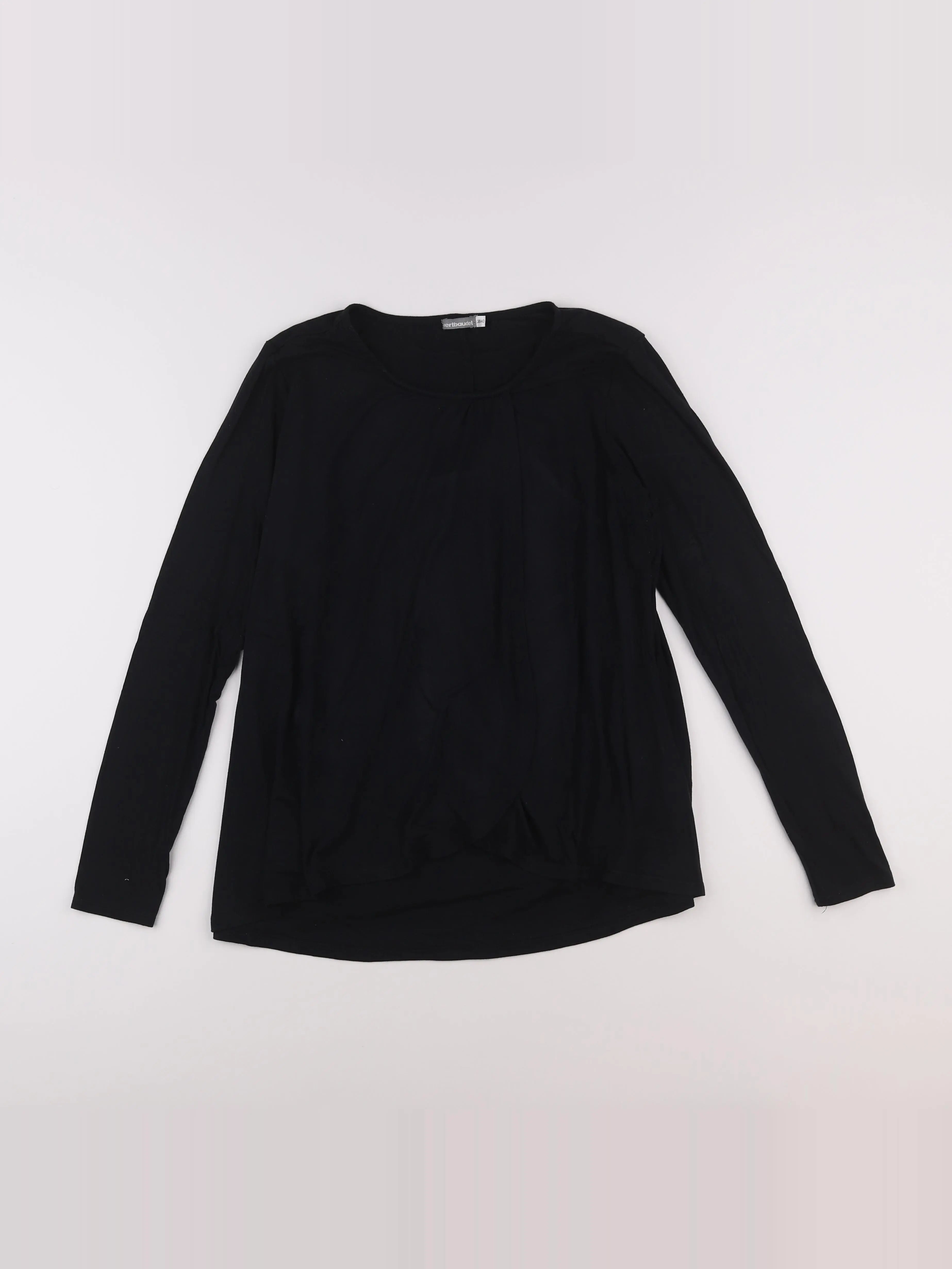 Vertbaudet - tee-shirt grossesse noir - 38 à 40