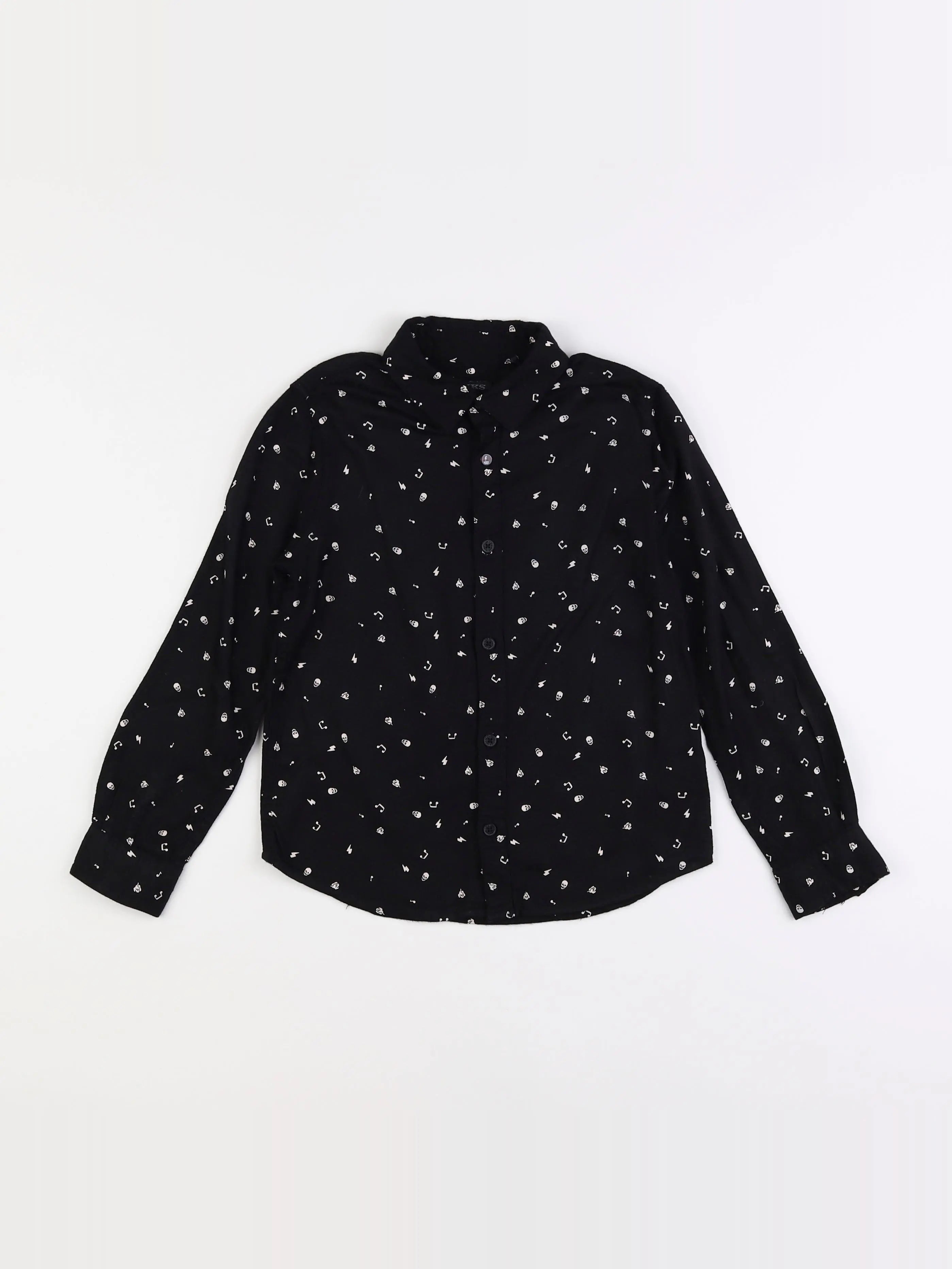 IKKS - chemise noir - 6 ans