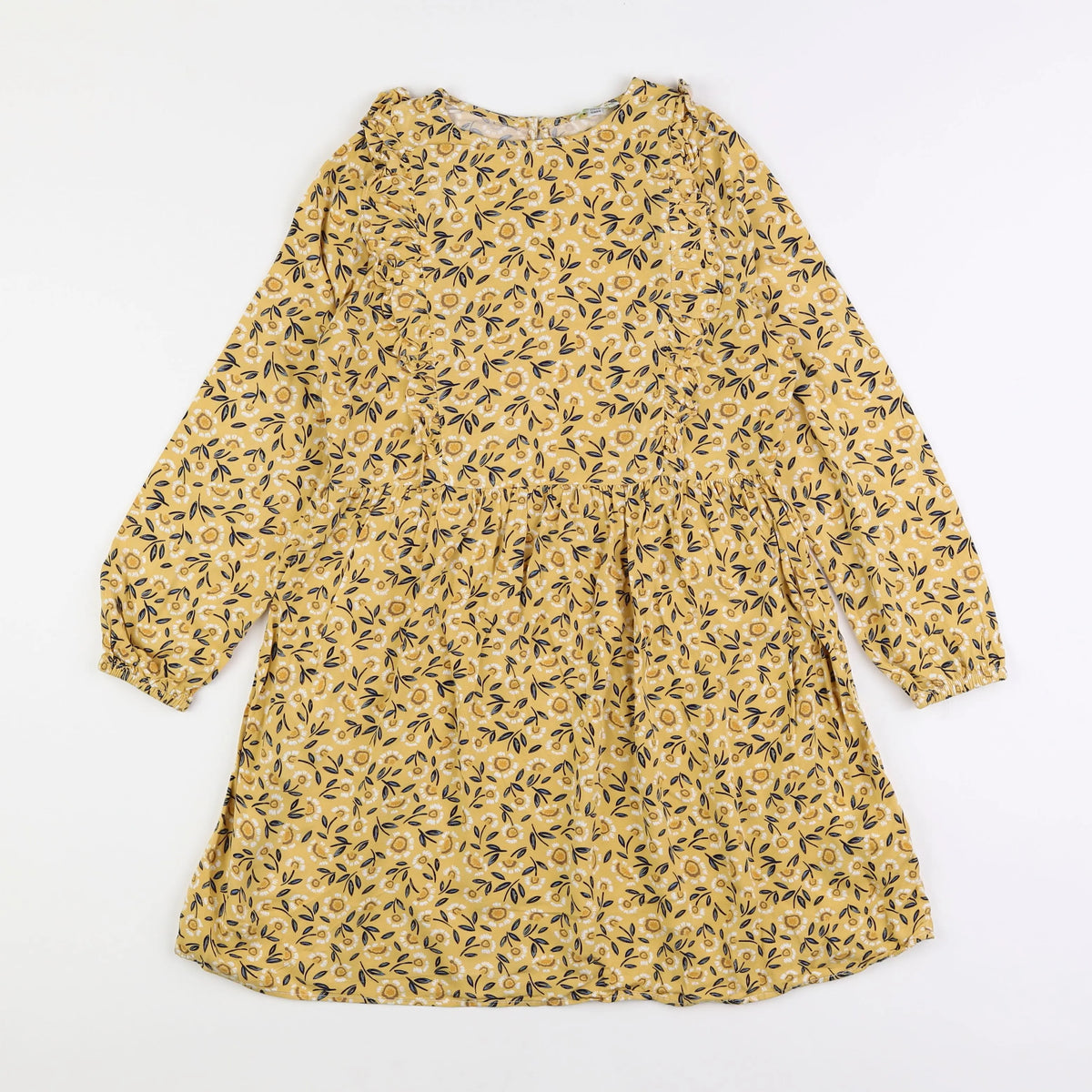 Vertbaudet - robe jaune - 10 ans