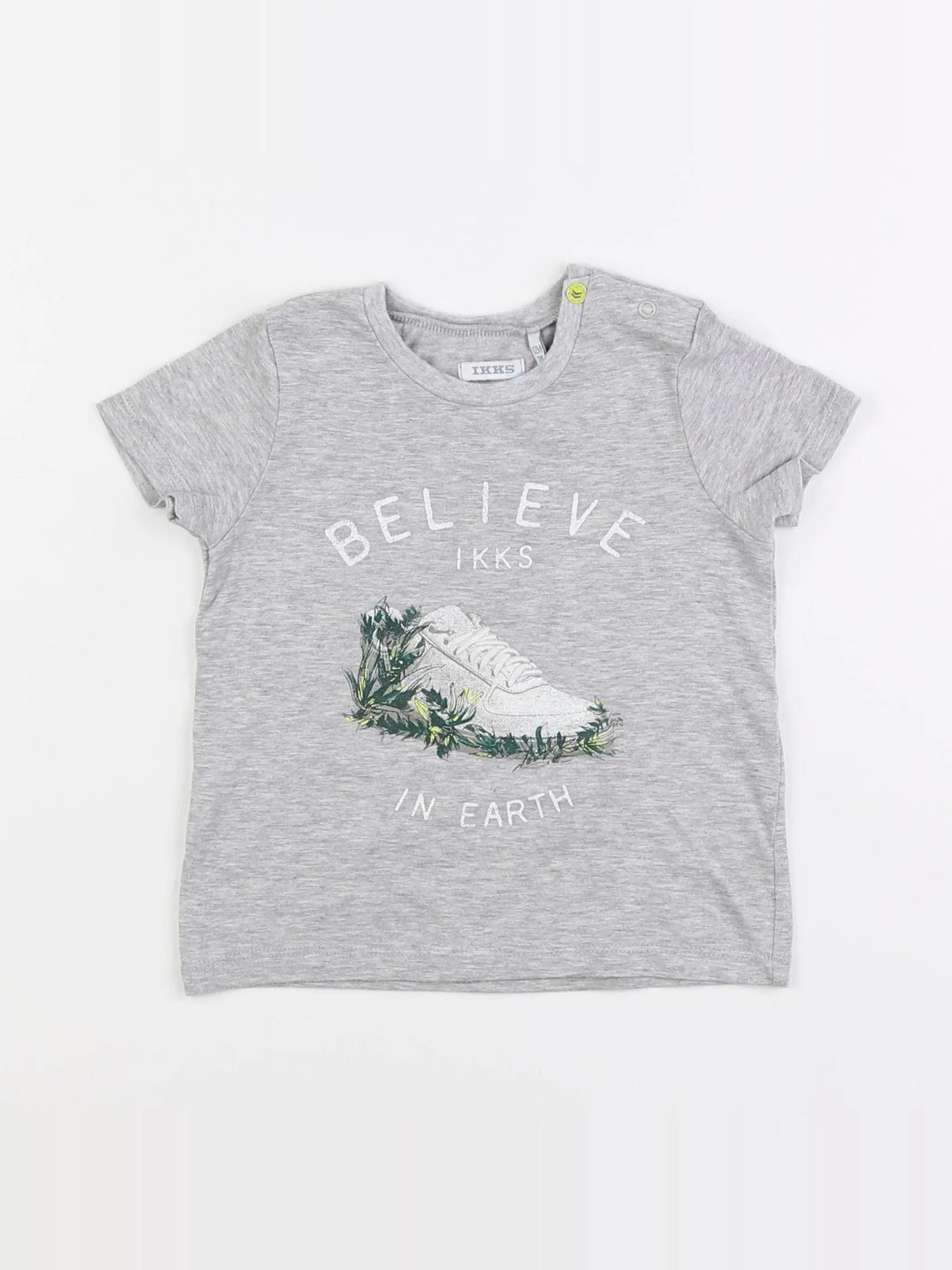 IKKS - tee-shirt gris - 12 mois