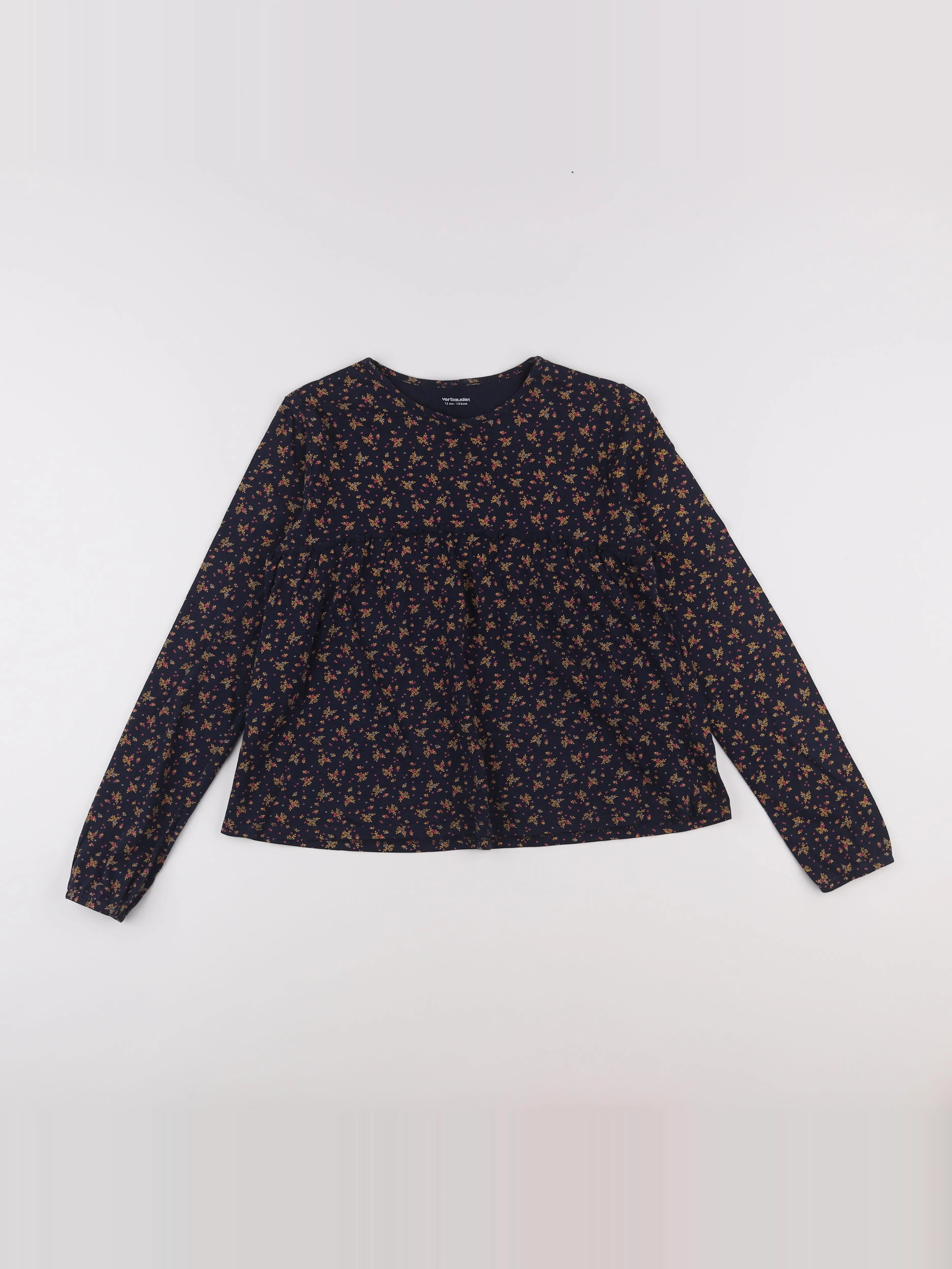 Vertbaudet - tee-shirt multicolore - 12 ans