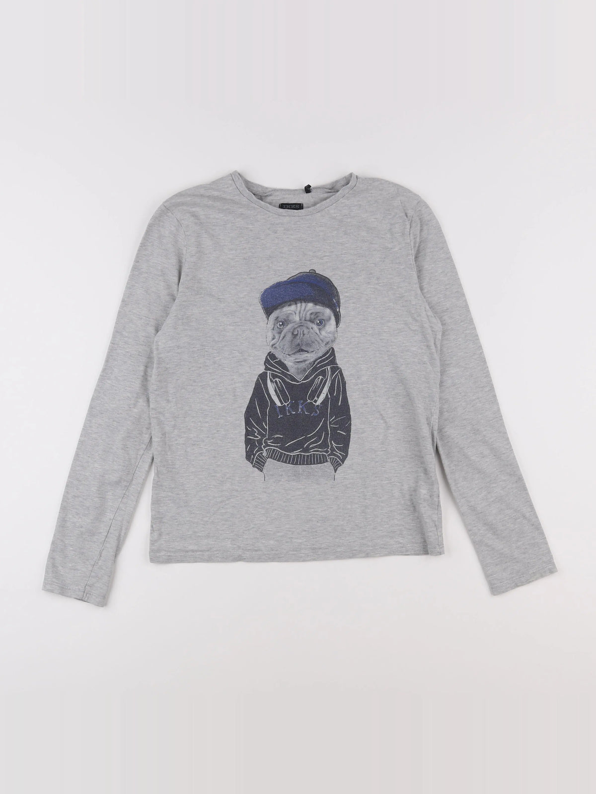 IKKS - tee-shirt gris - 12 ans