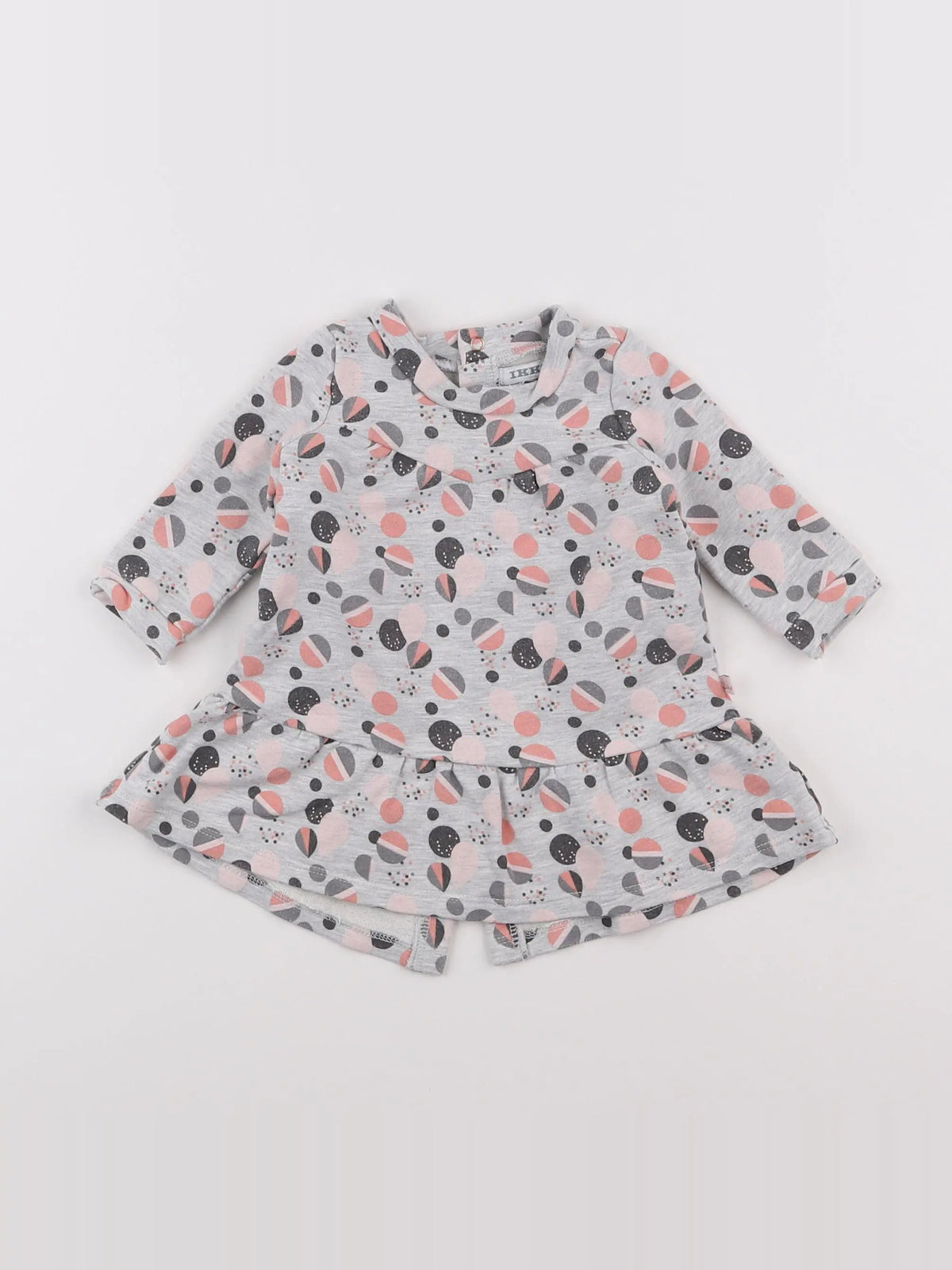 IKKS - robe gris - 3 mois