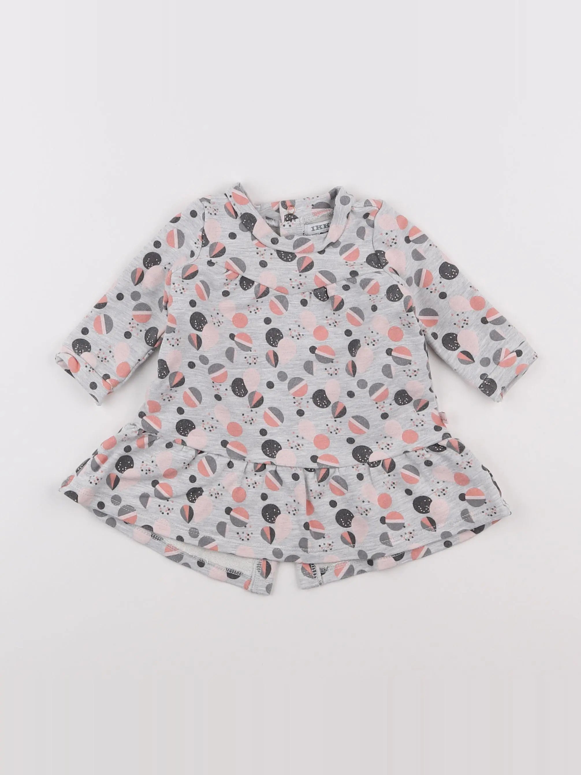 IKKS - robe gris - 3 mois